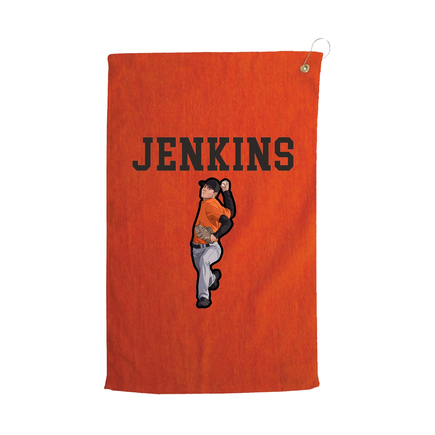 Golf Towel — Shirsey in Orange
