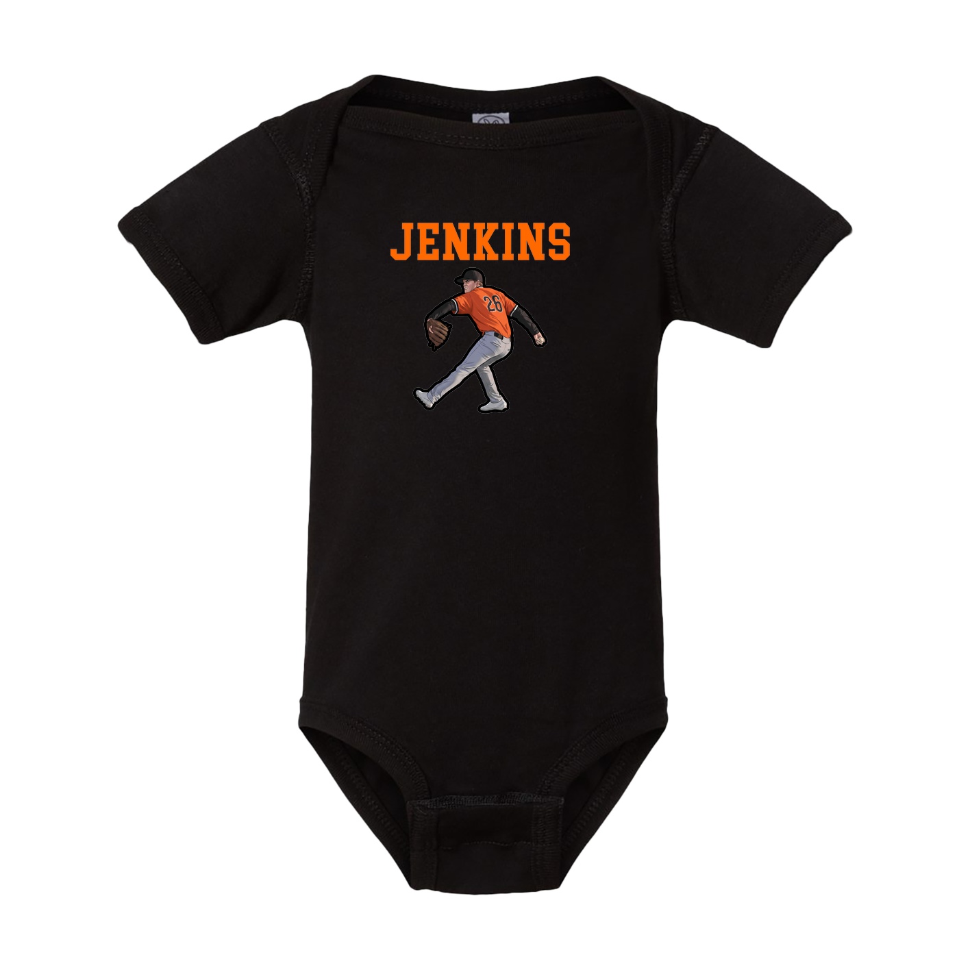 Baby Onesie — Shirsey in Black