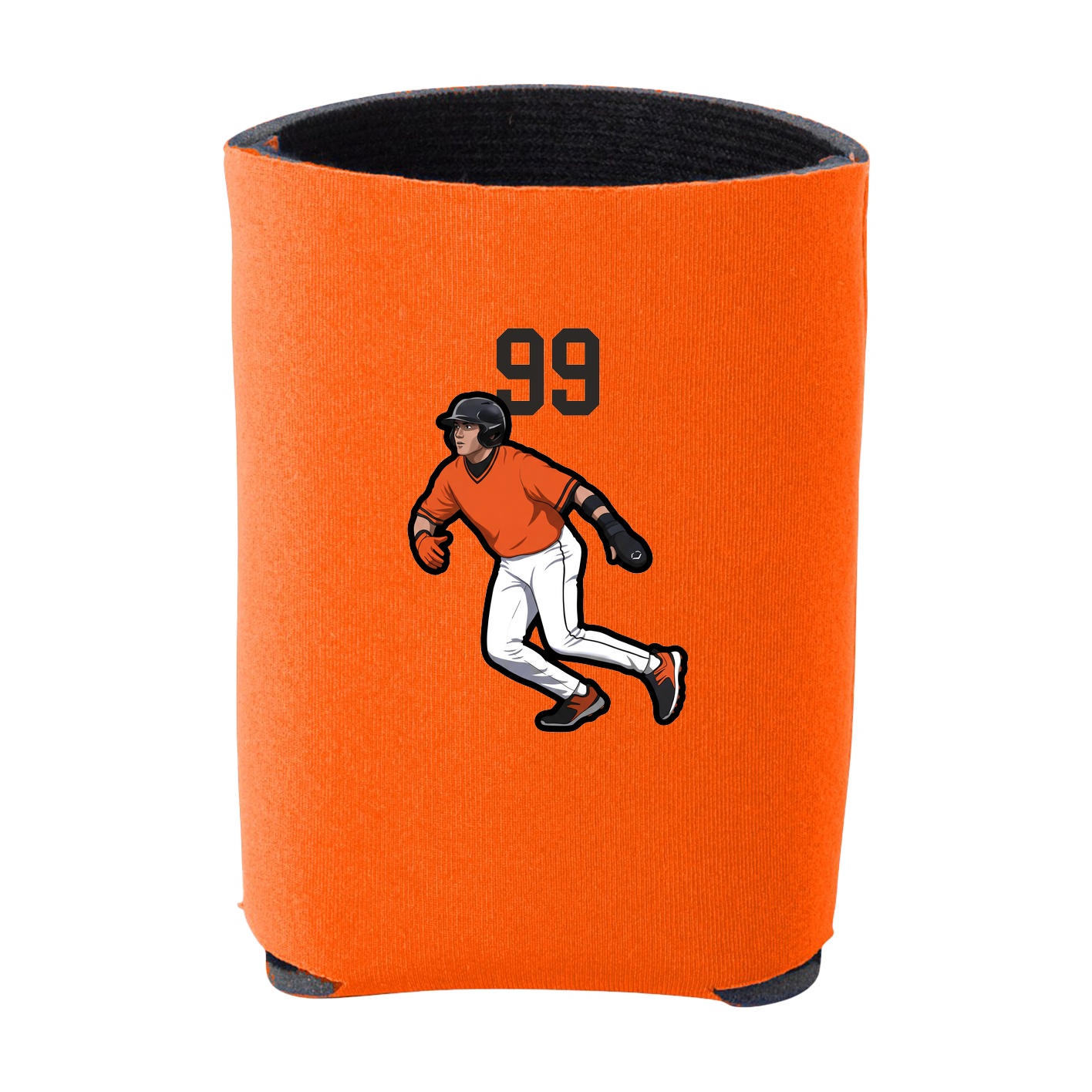 Can Holder — Number Top in Orange