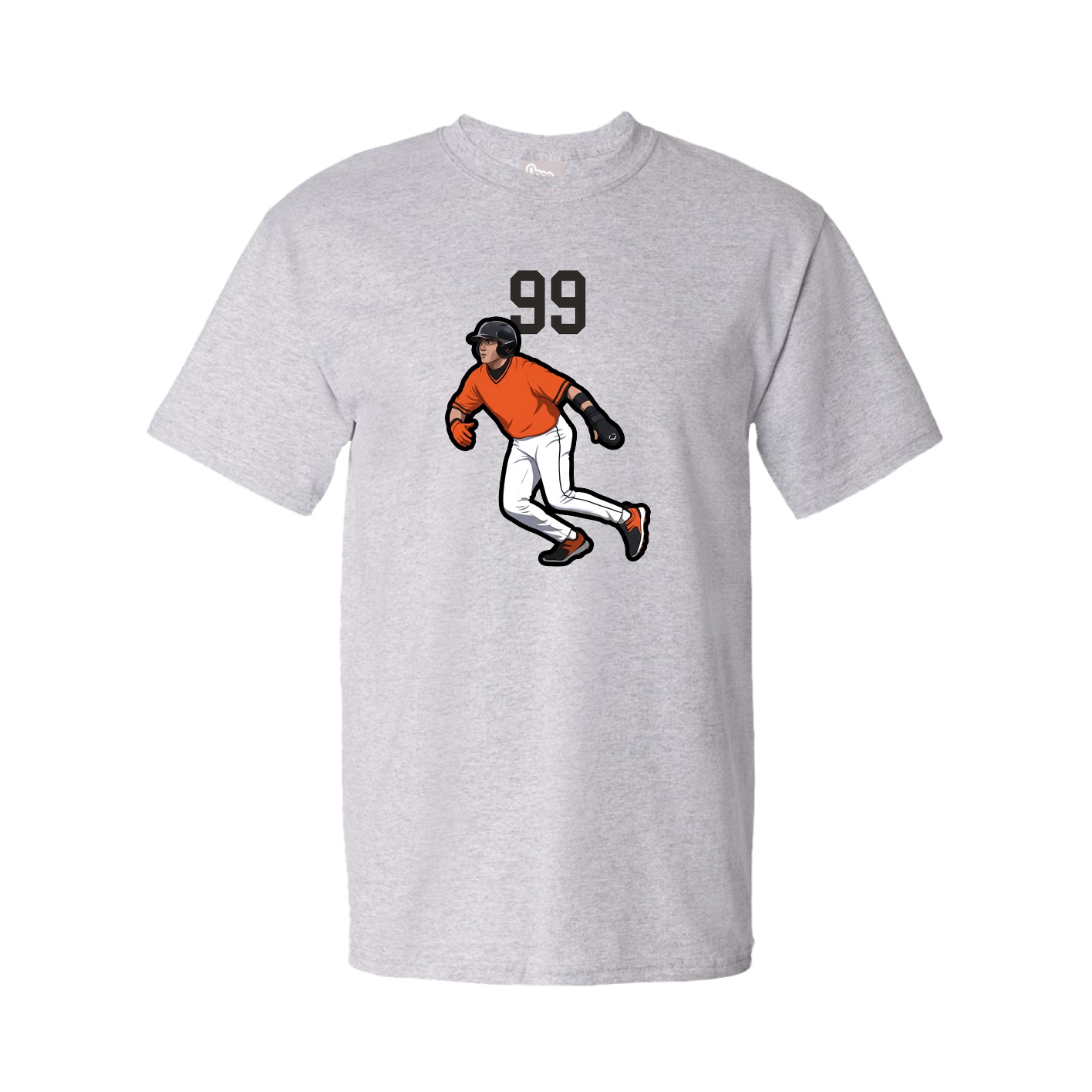 Tee — Number Top in Grey