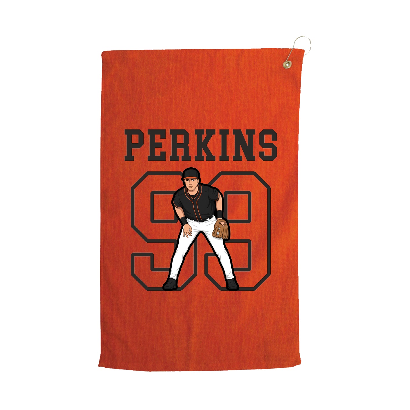 Golf Towel — Shirsey in Orange
