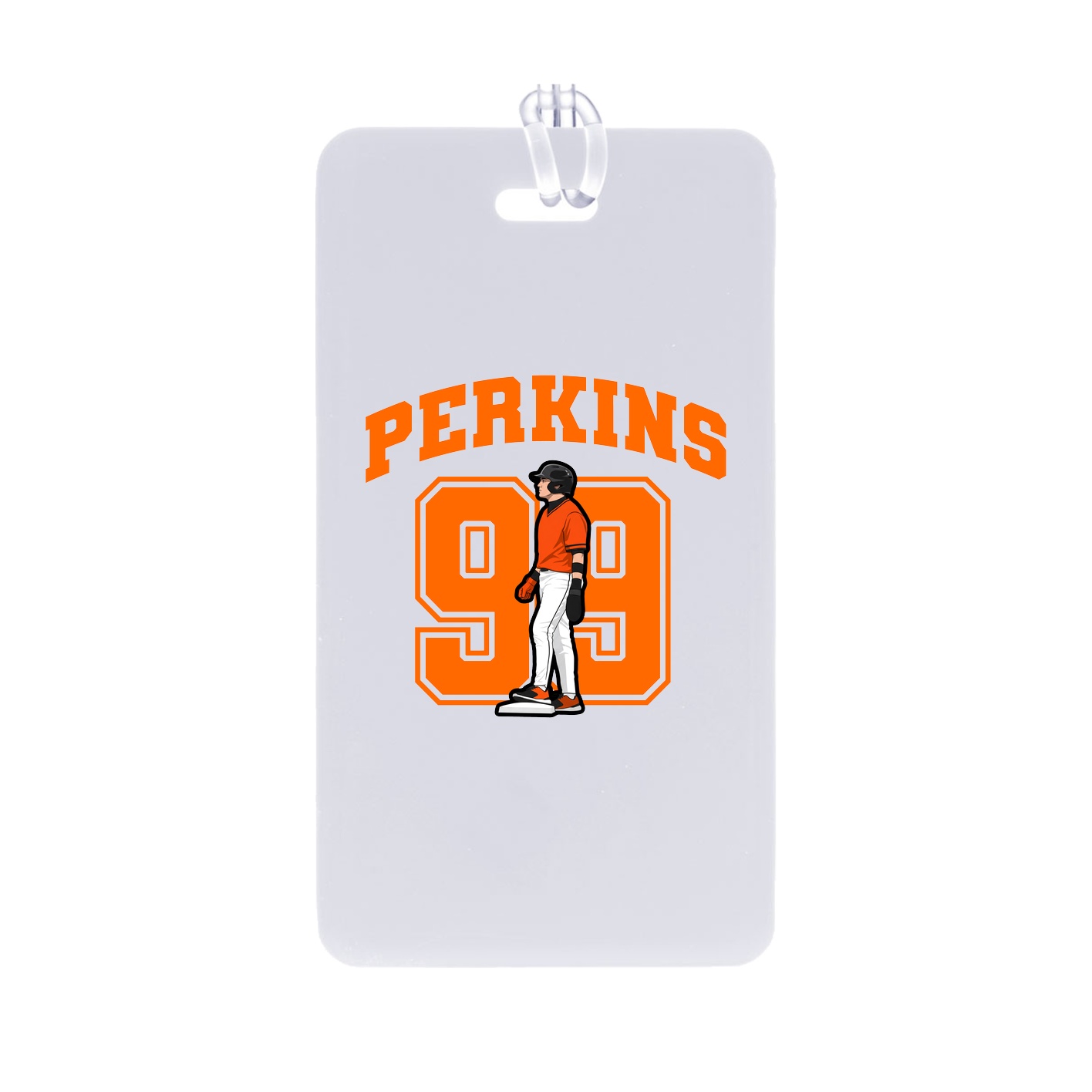 Bag Tag — Number in Classic