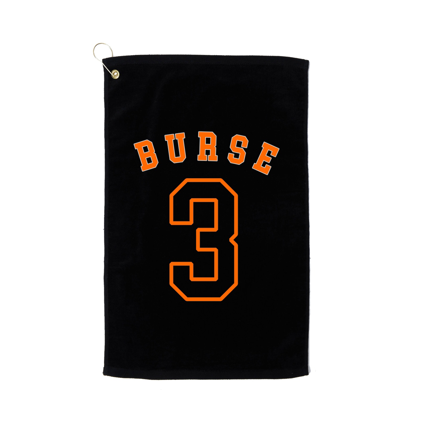 Golf Towel — Shirsey Arch in Black