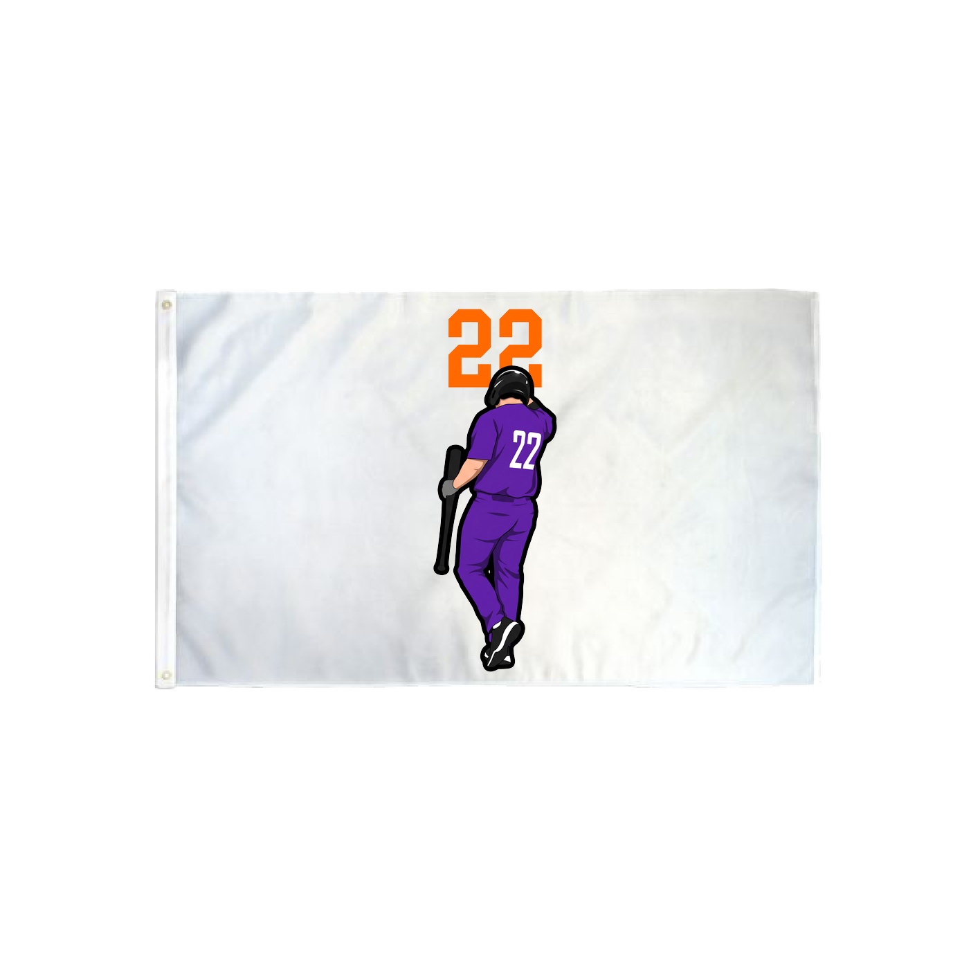 3x5 Flag — Number Top in Classic