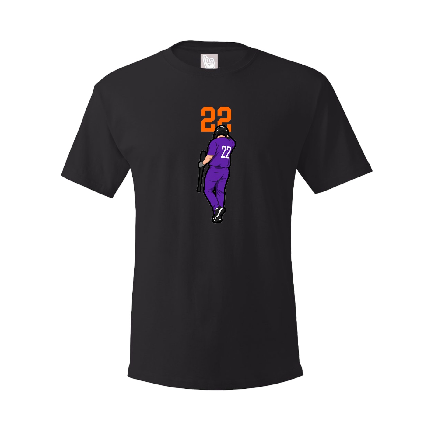 Tee — Number Top in Black