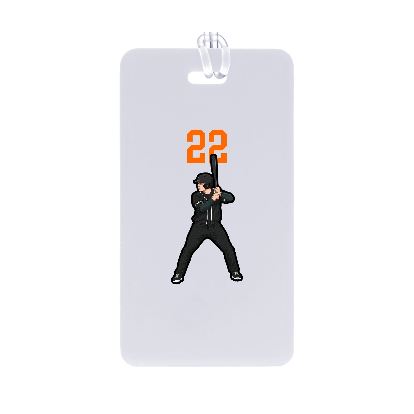 Bag Tag — Number Top in Classic