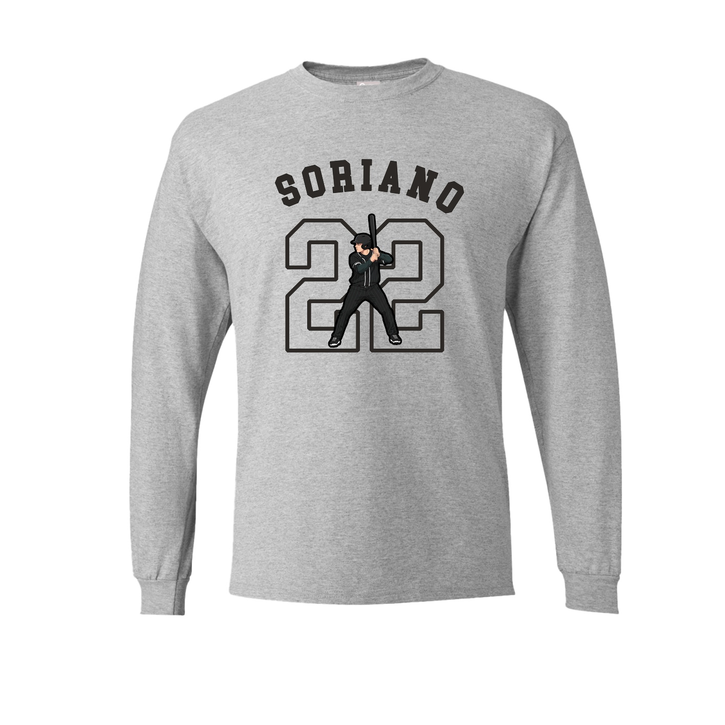 Long Sleeve Tee — Shirsey Arch in Grey