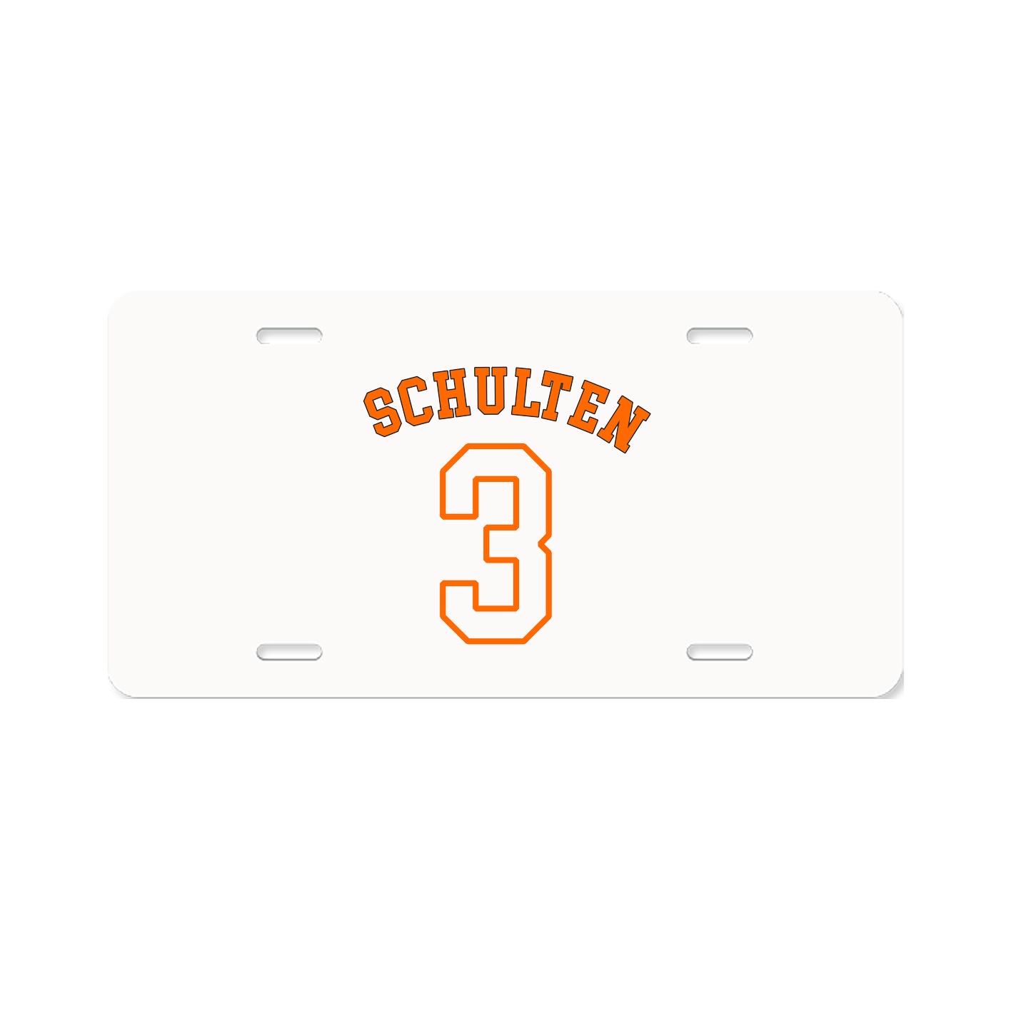 License Plate — Shirsey Arch in Classic