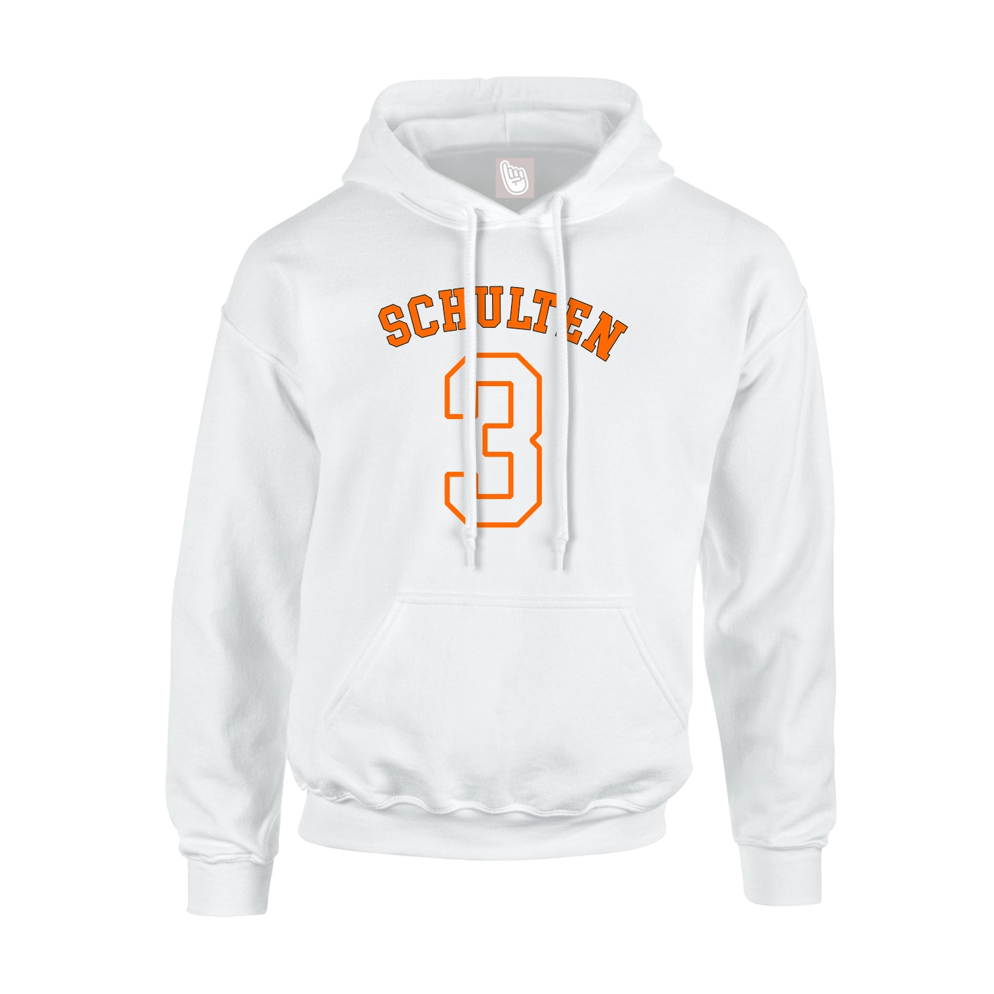 Hoodie — Shirsey Arch in White