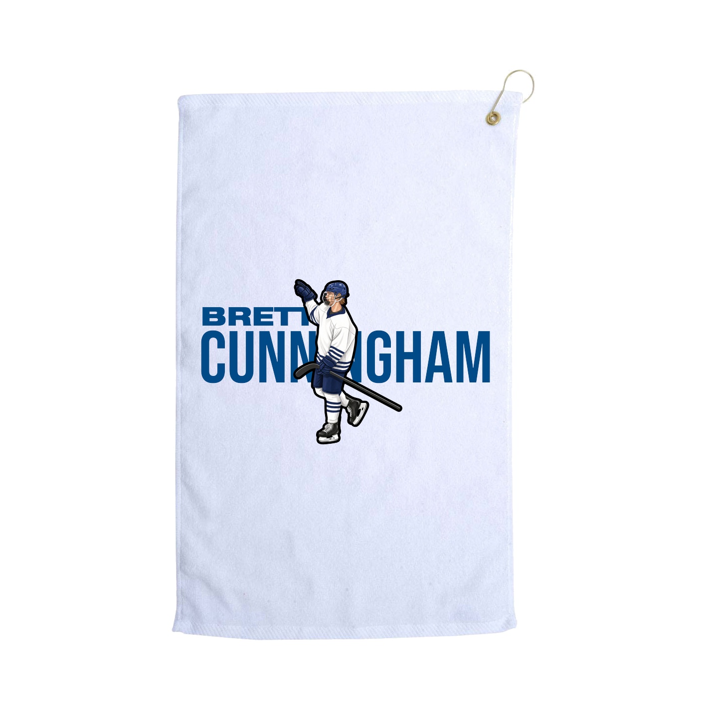Golf Towel — Player Name in White