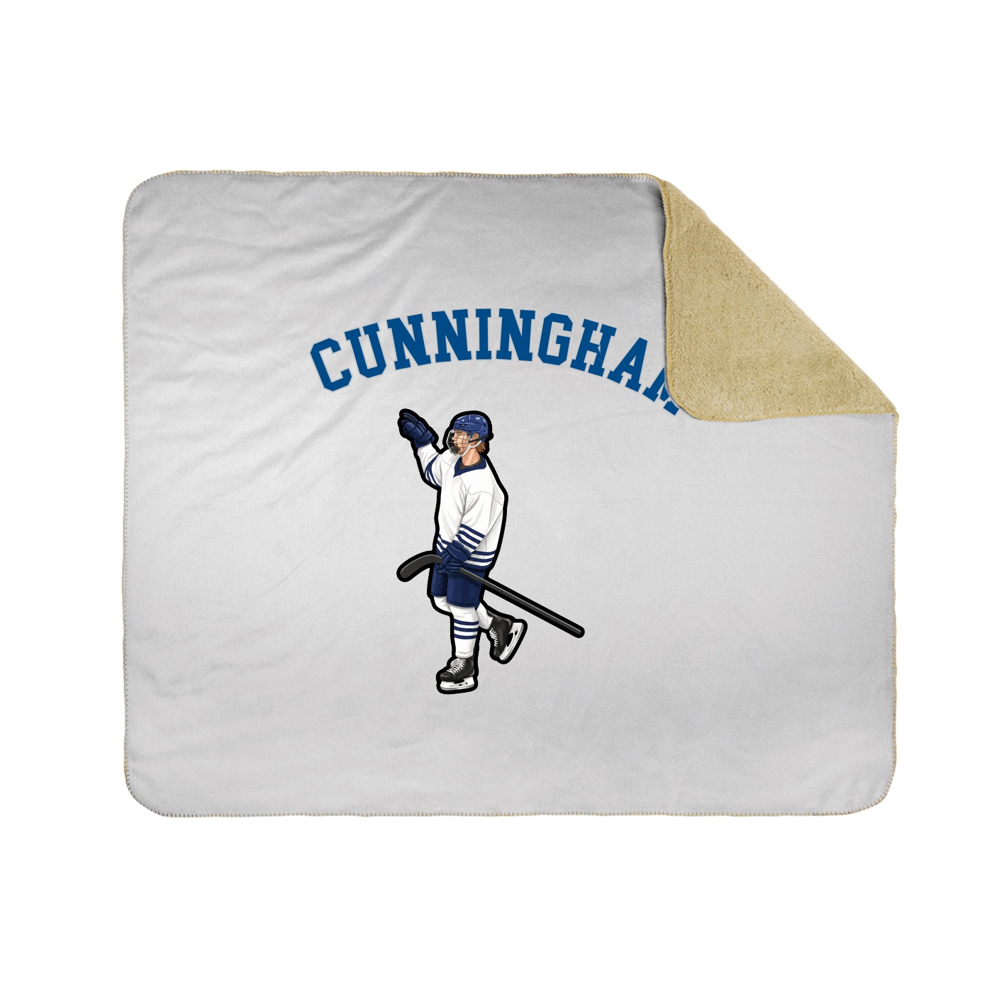 Throw Blanket — Shirsey Arch in White
