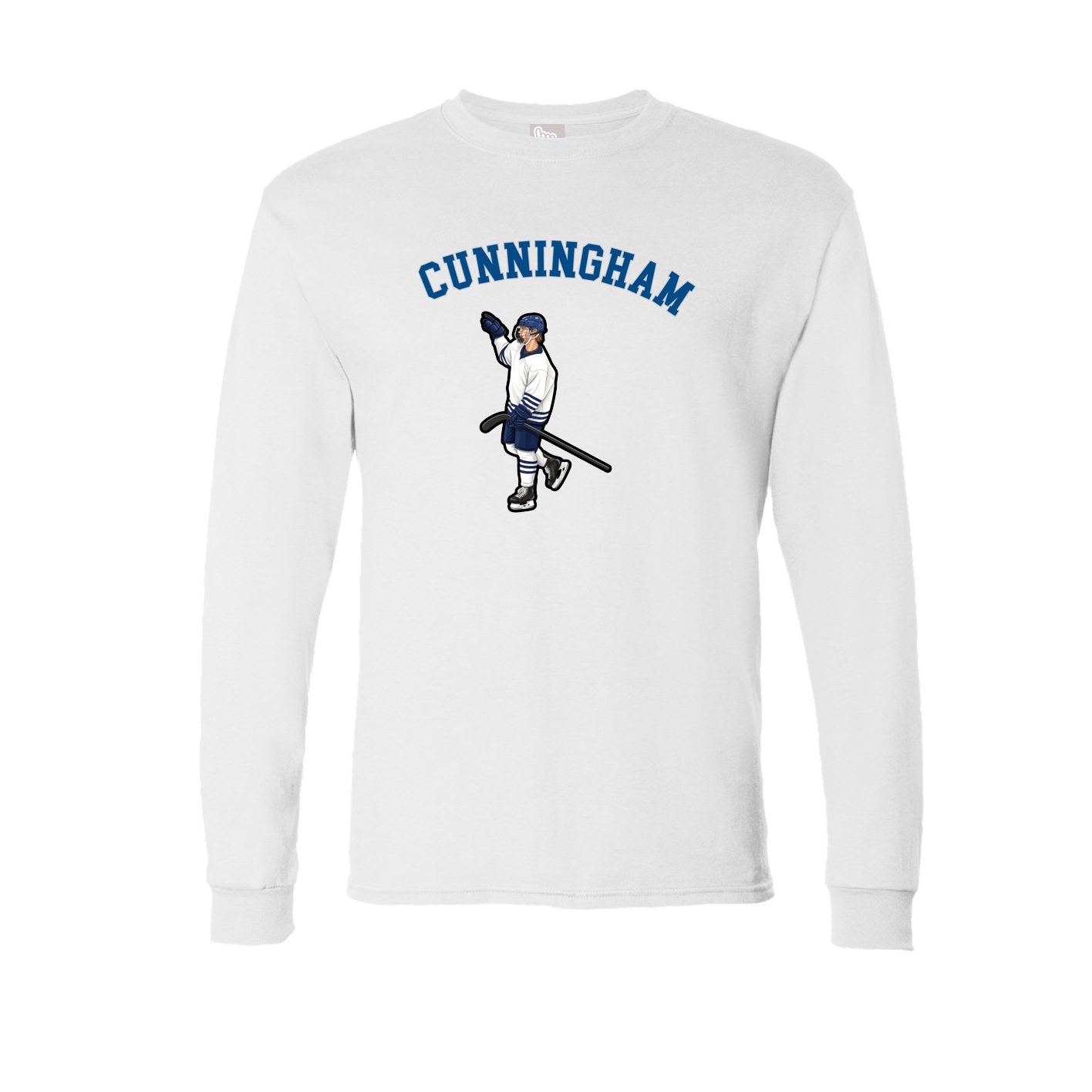 Long Sleeve Tee — Shirsey Arch in White
