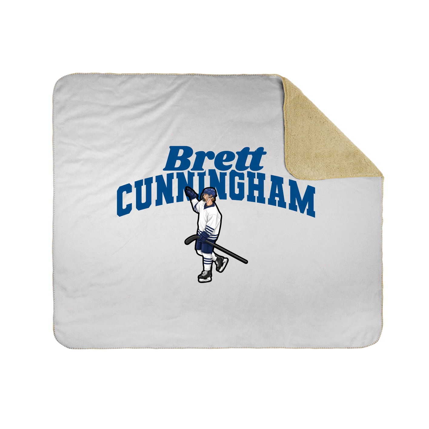Throw Blanket — Signature Arch in White