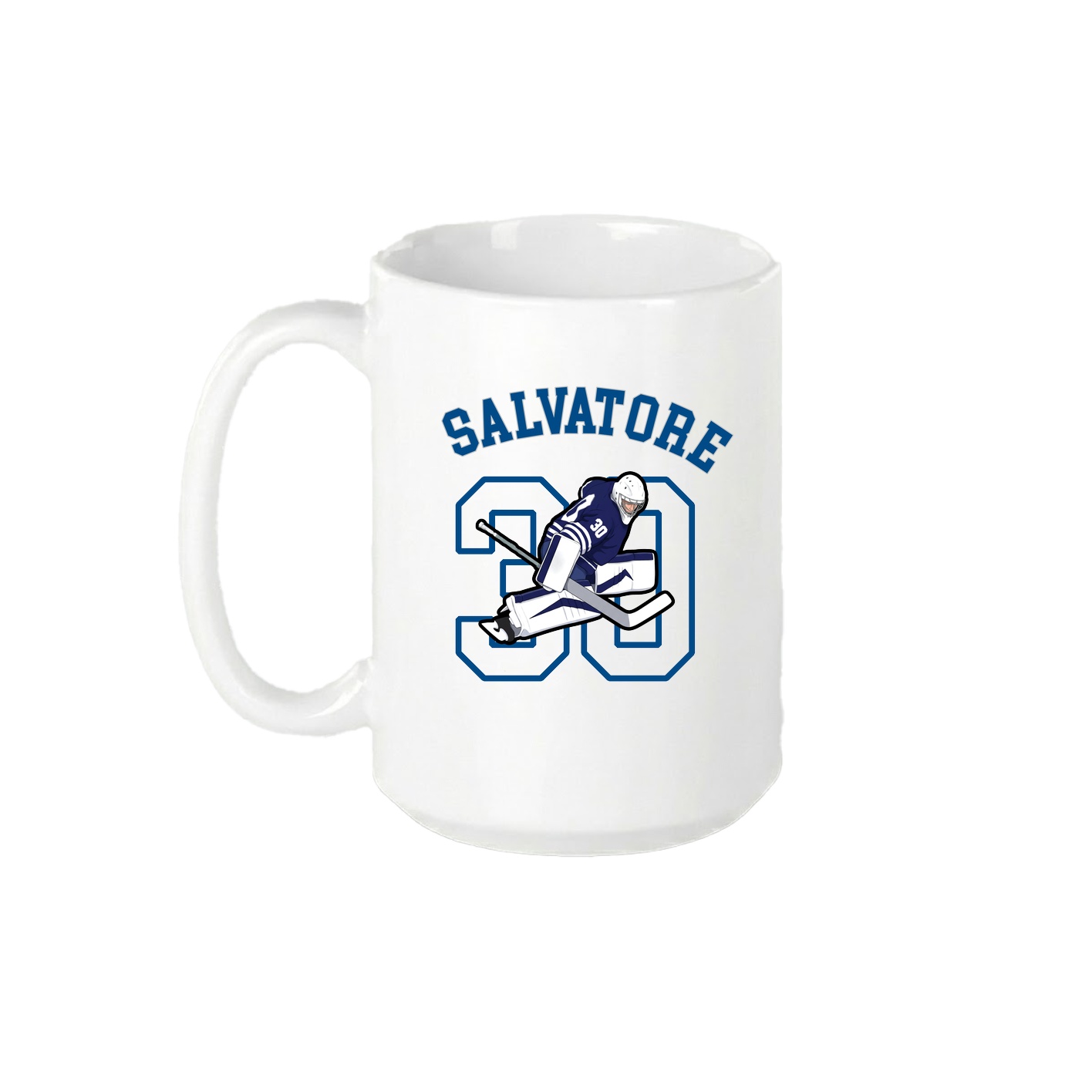 15oz Coffee Mug — Shirsey Arch in White