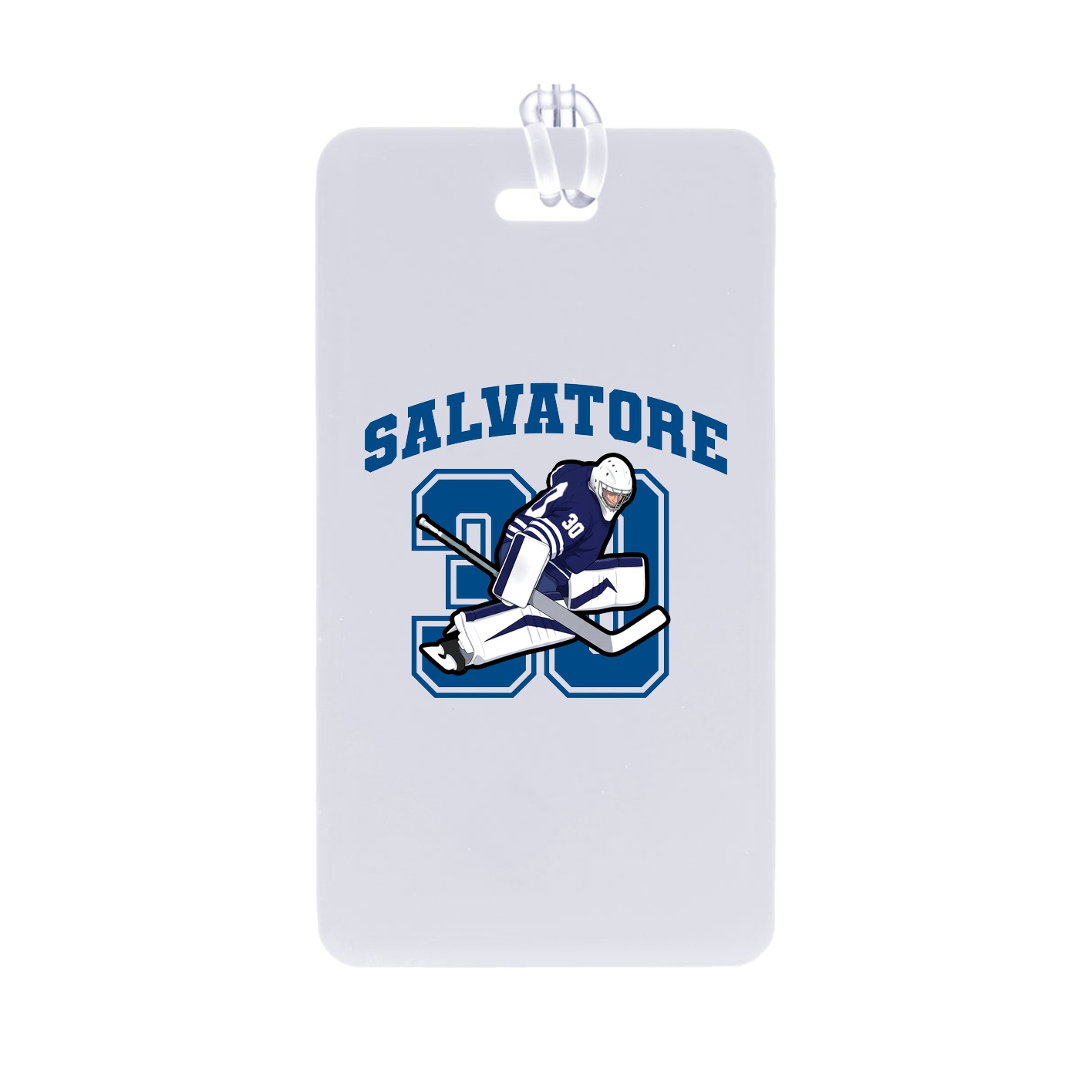 Bag Tag — Number in Classic