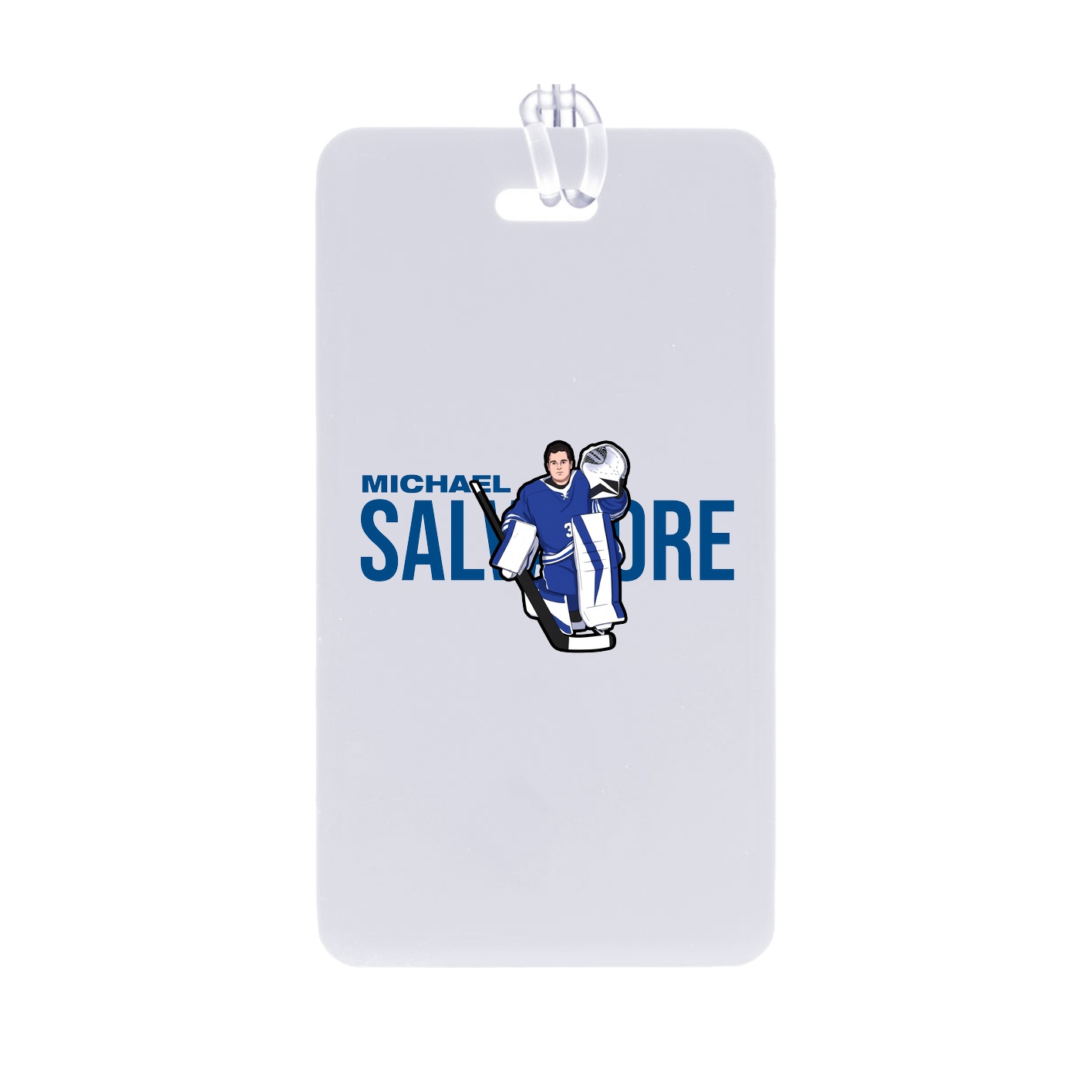 Bag Tag — Player Name in Classic