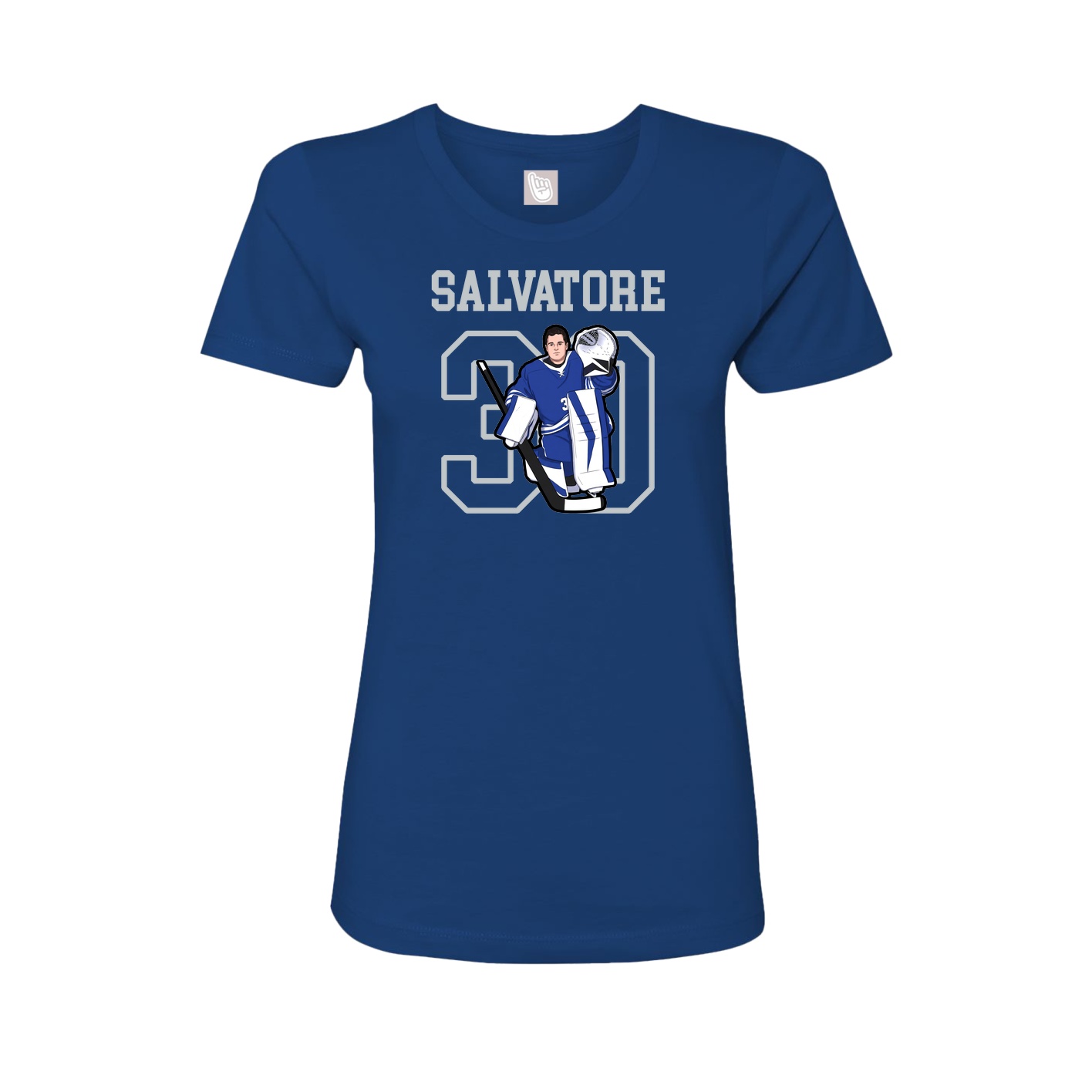 Fitted Women's Tee — Shirsey in Royal