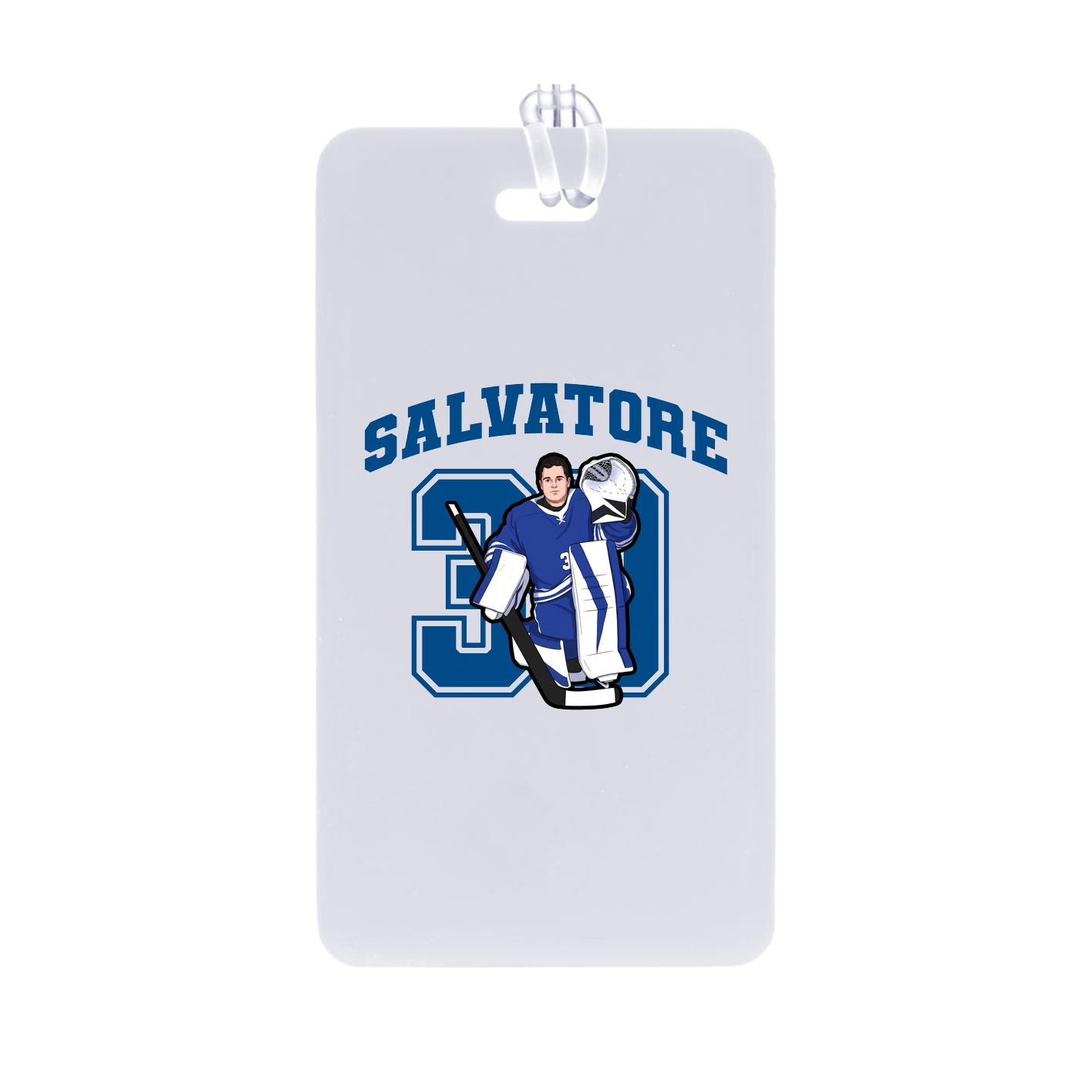 Bag Tag — Number in Classic
