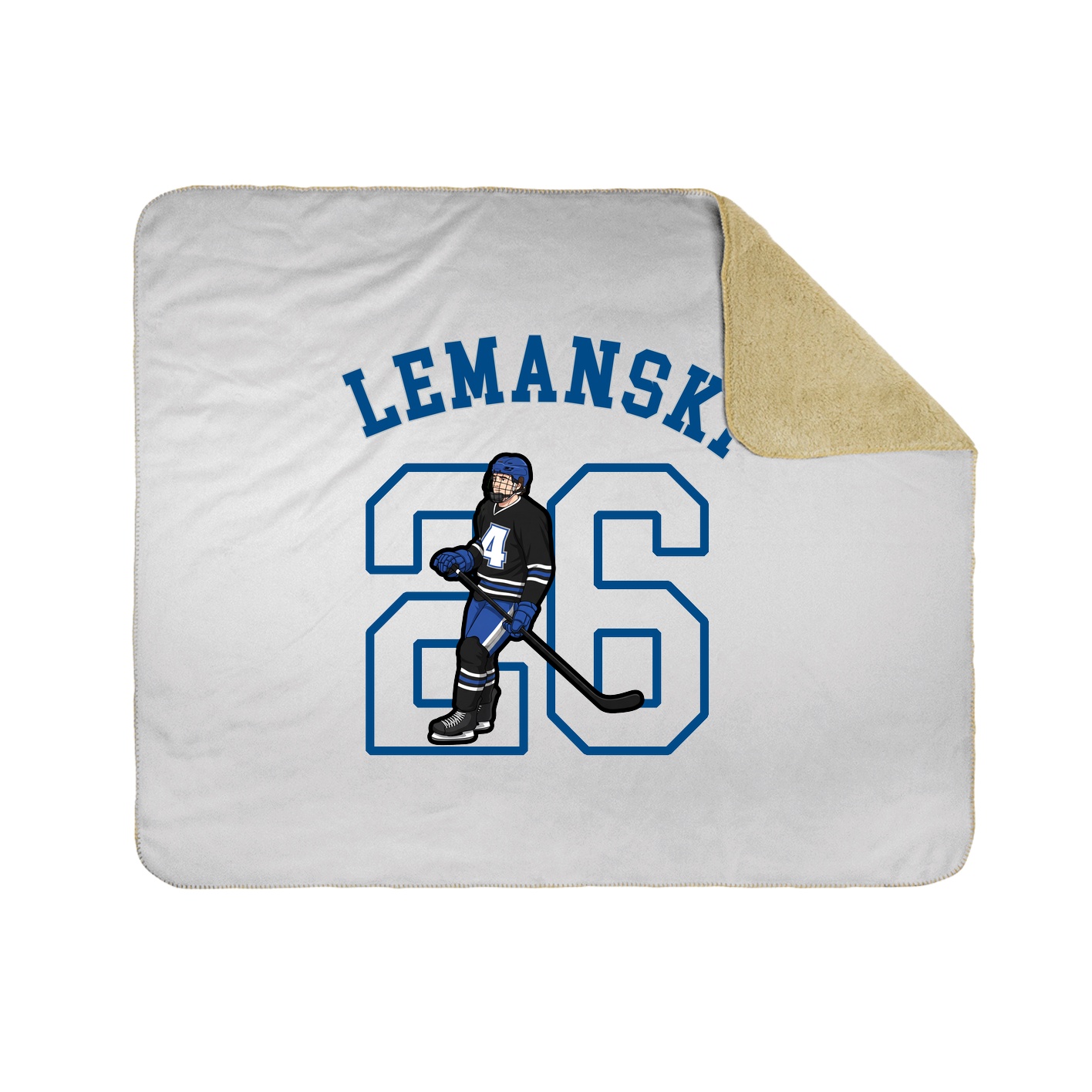 Throw Blanket — Shirsey Arch in White