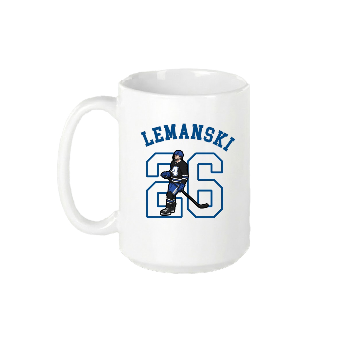 15oz Coffee Mug — Shirsey Arch in White