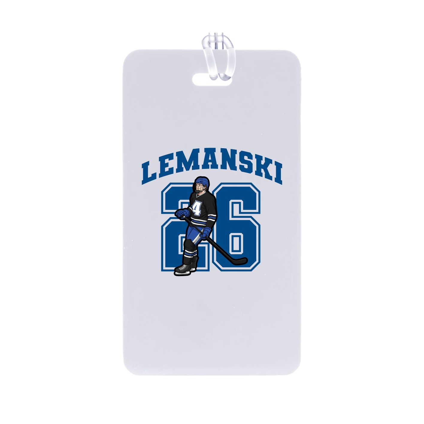 Bag Tag — Number in Classic