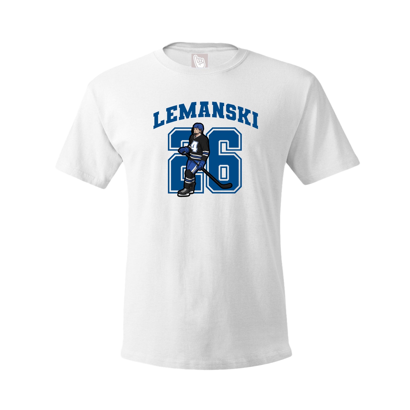 Tee — Number in White
