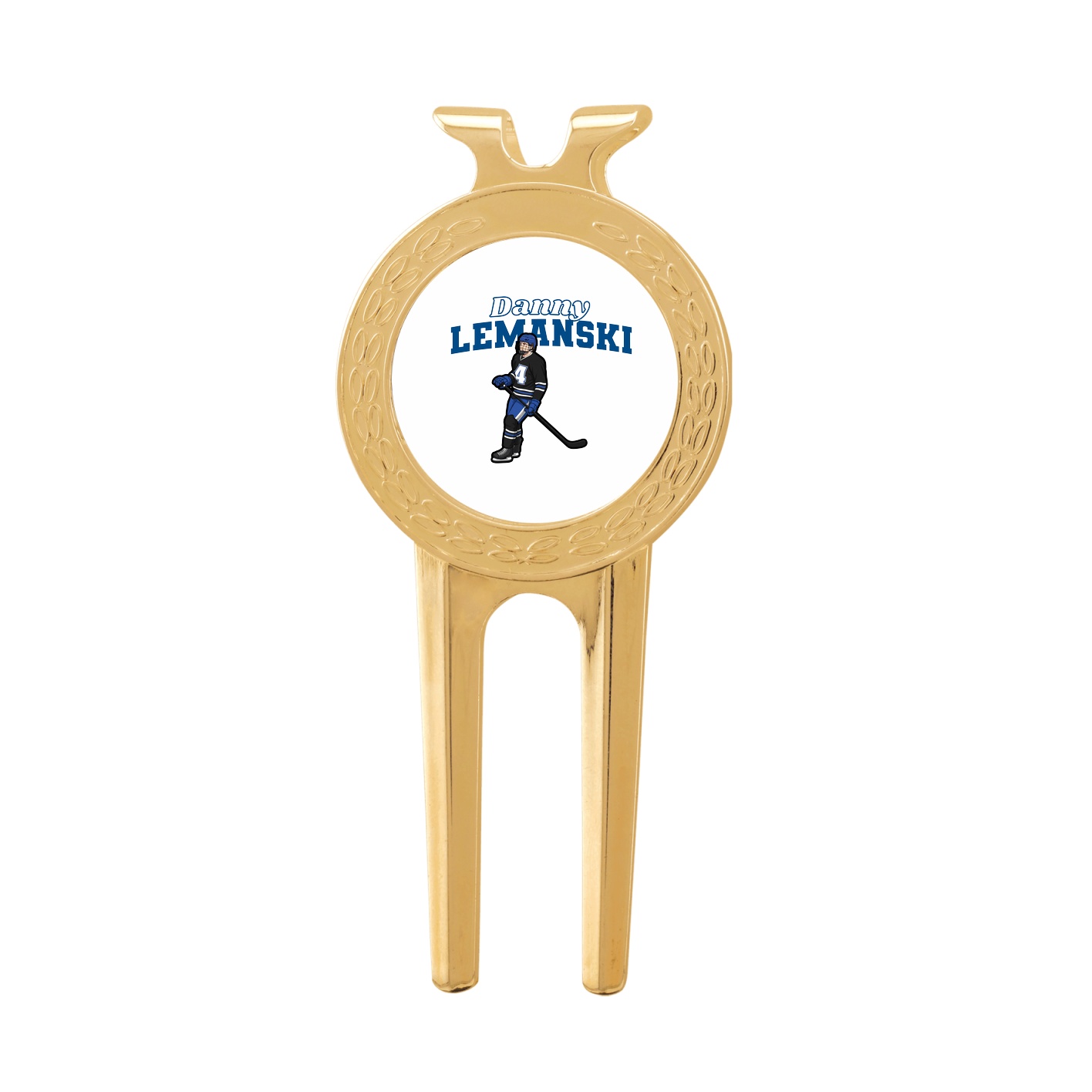 Divot Tool with Ball Marker — Name Arch in Classic