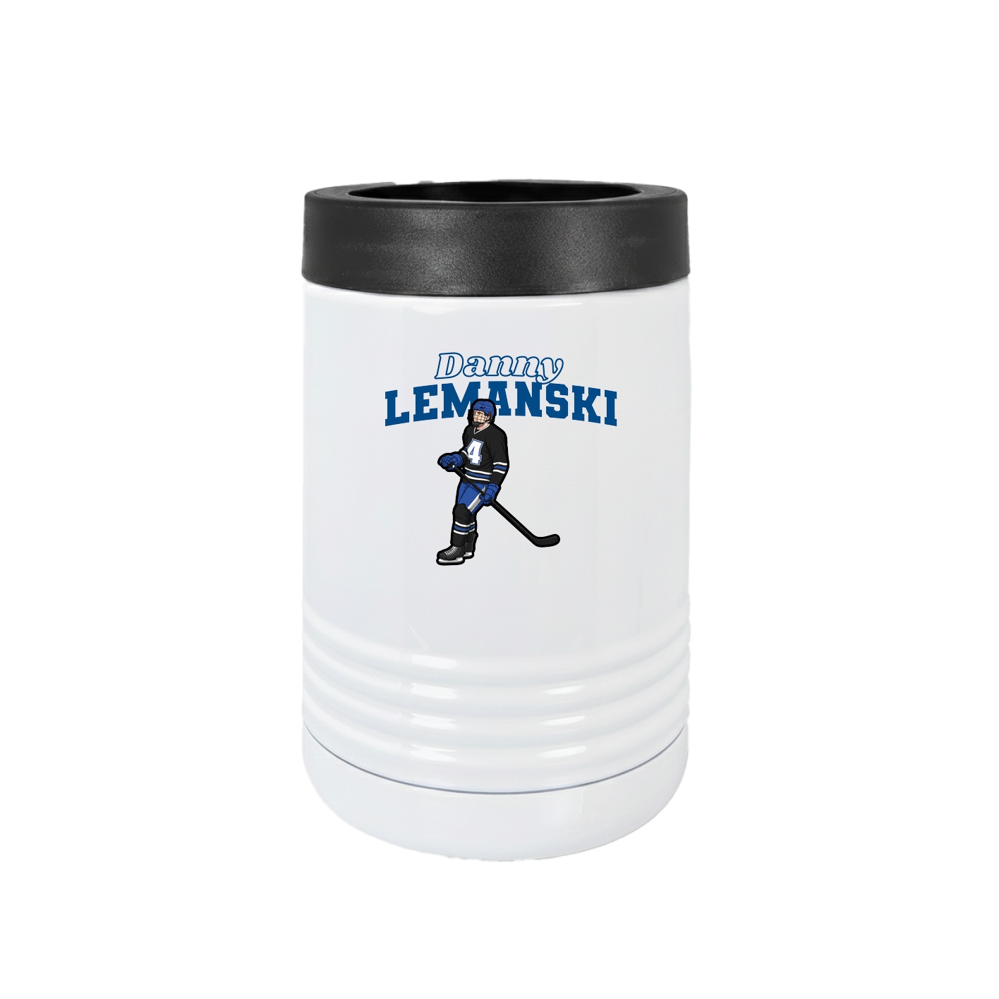 Beverage Holder — Name Arch in White