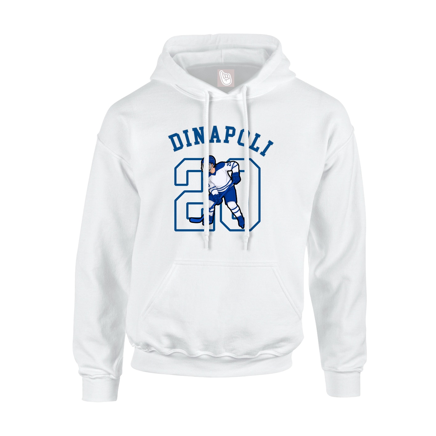 Youth Hoodie — Shirsey Arch in White