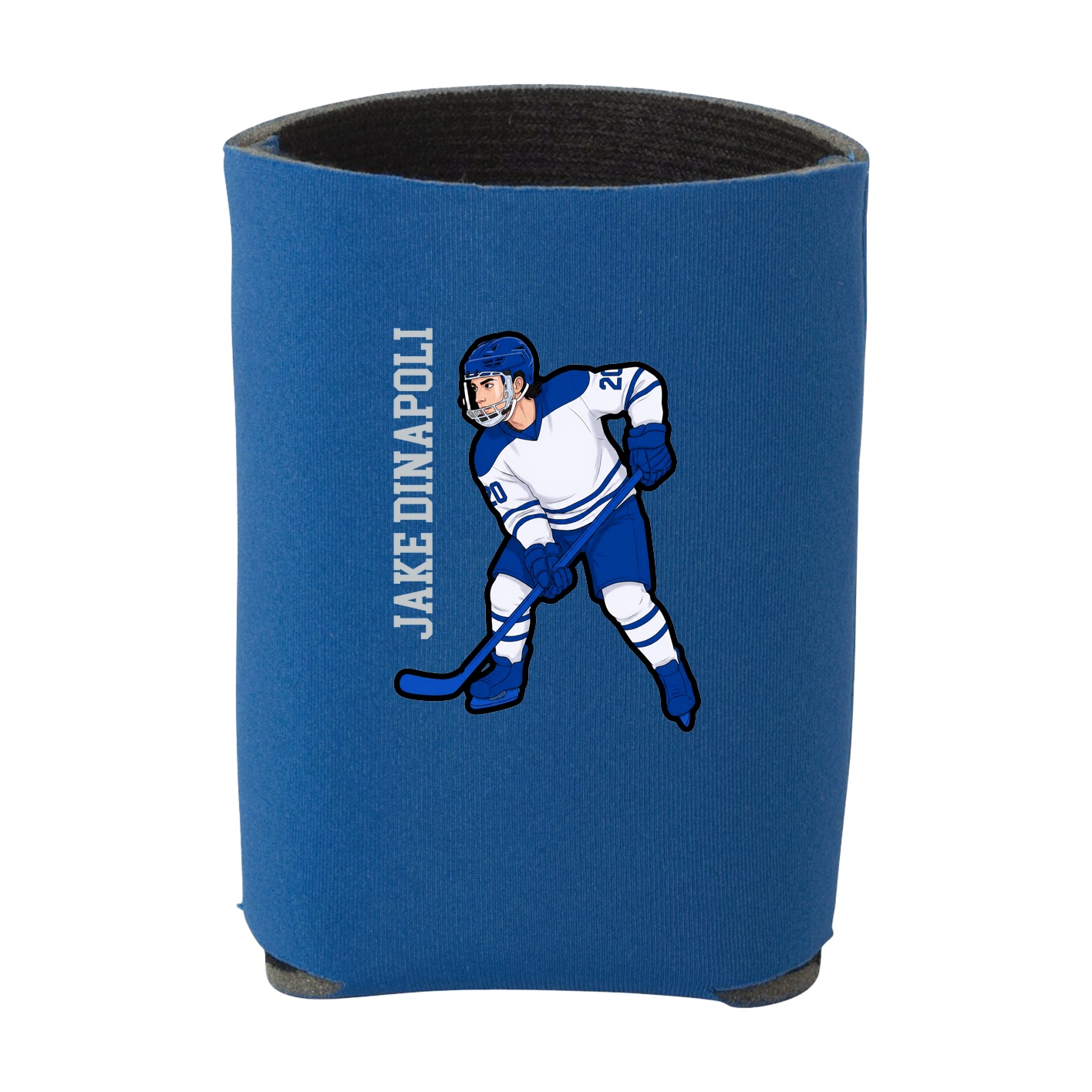 Can Holder — Name Vertical in Royal