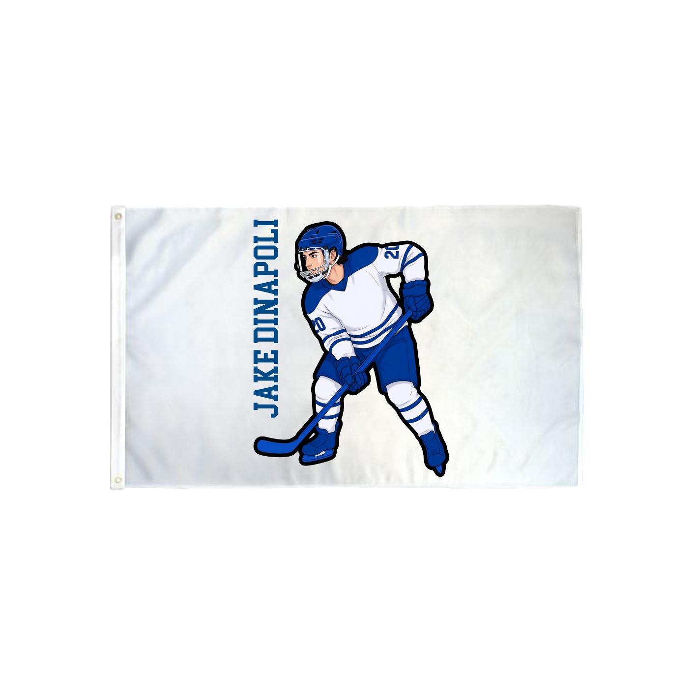 3x5 Flag — Name Vertical in Classic