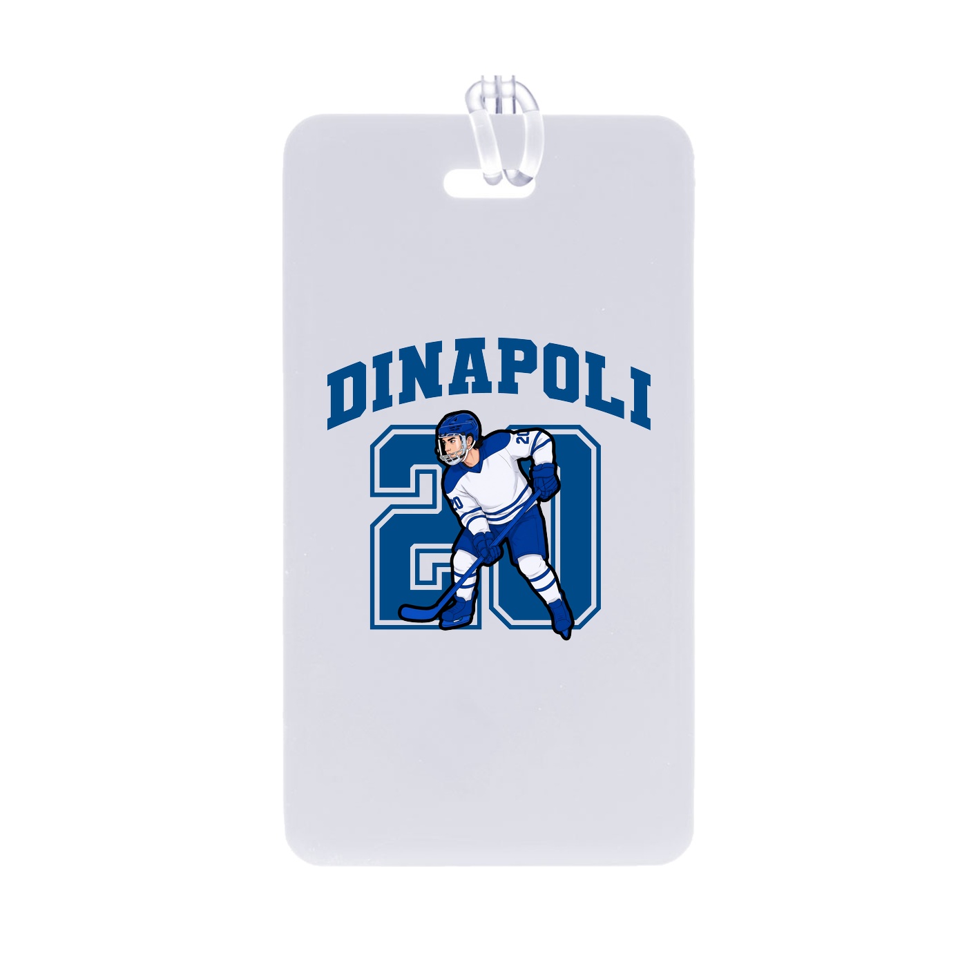 Bag Tag — Number in Classic
