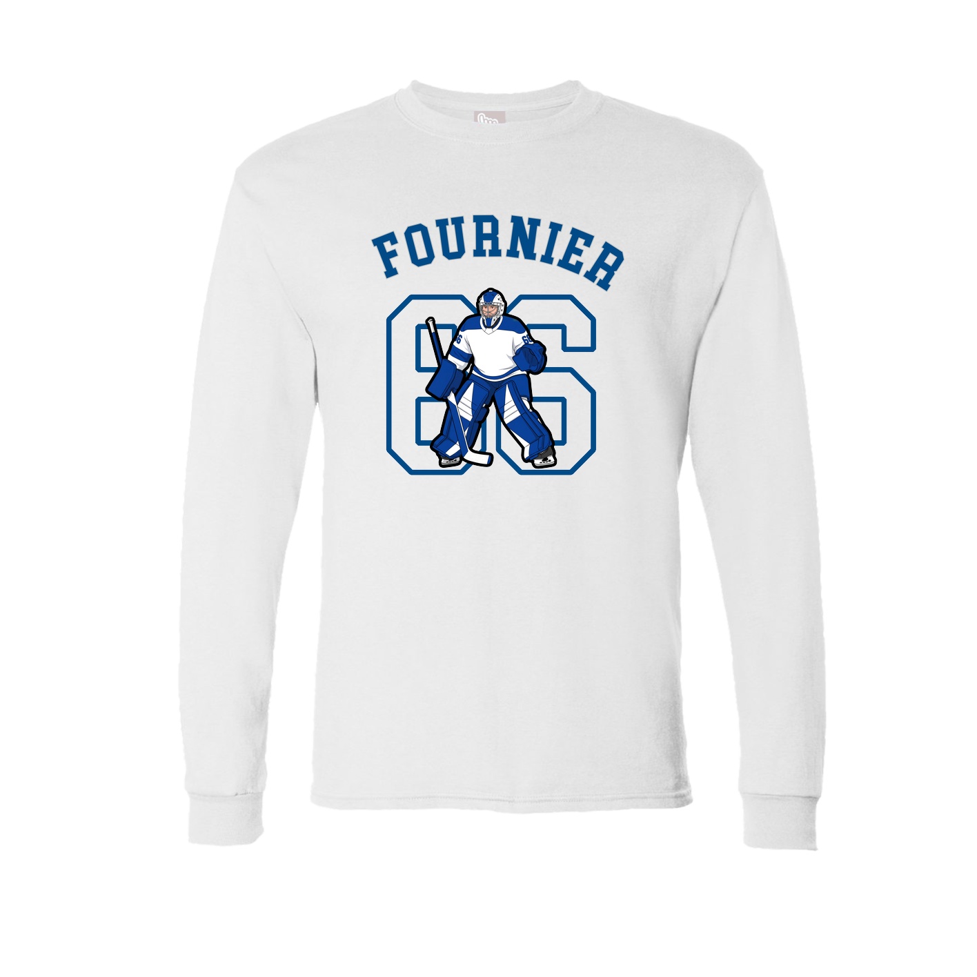 Long Sleeve Tee — Shirsey Arch in White