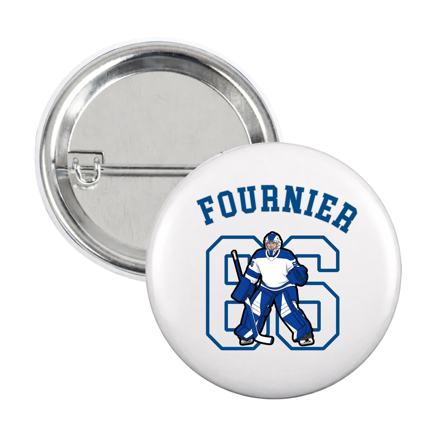 Game Day Button — Shirsey Arch in White