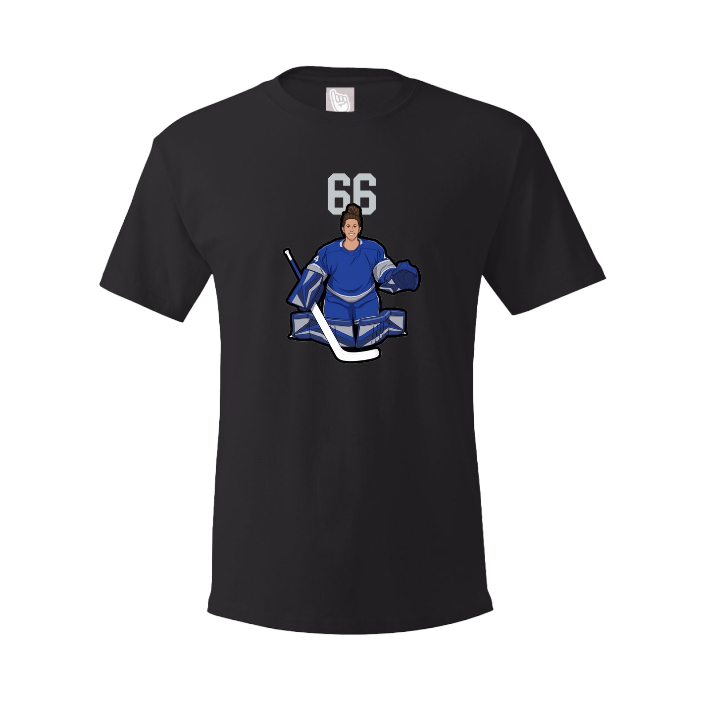 Tee — Number Top in Black