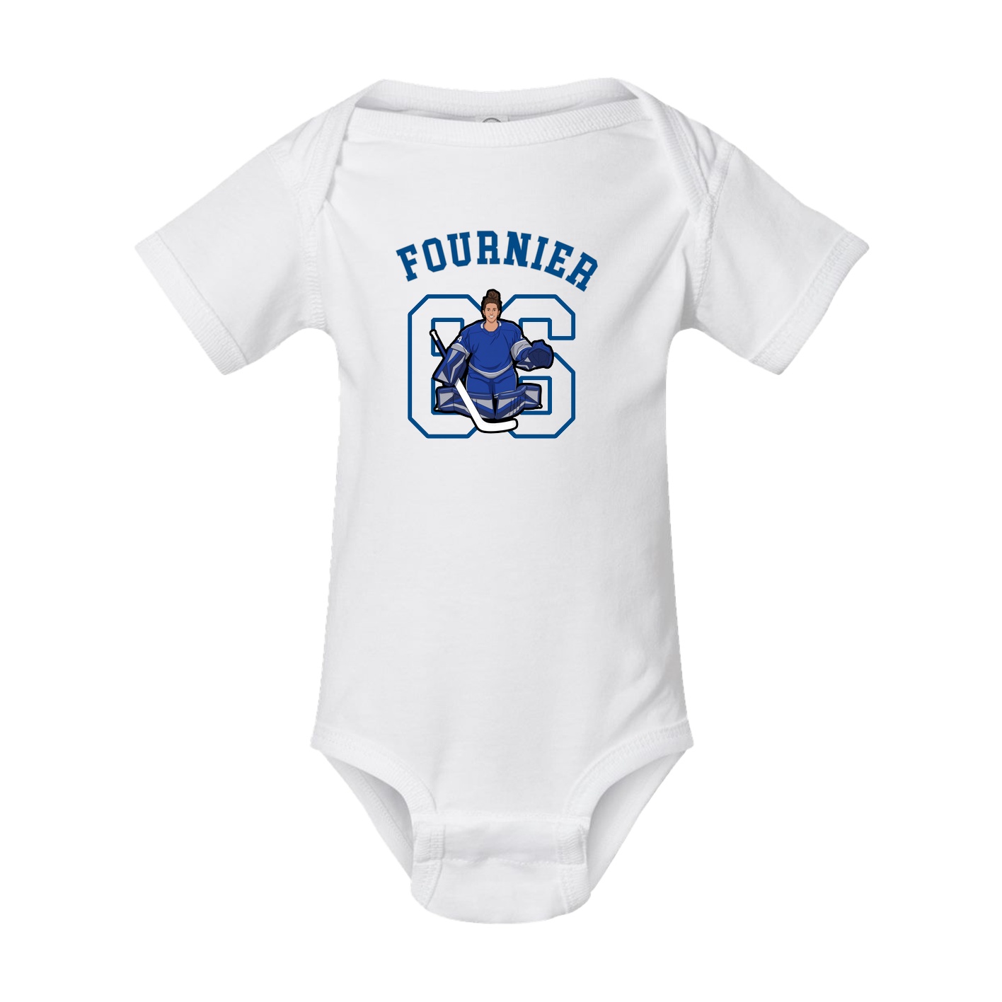 Baby Onesie — Shirsey Arch in White