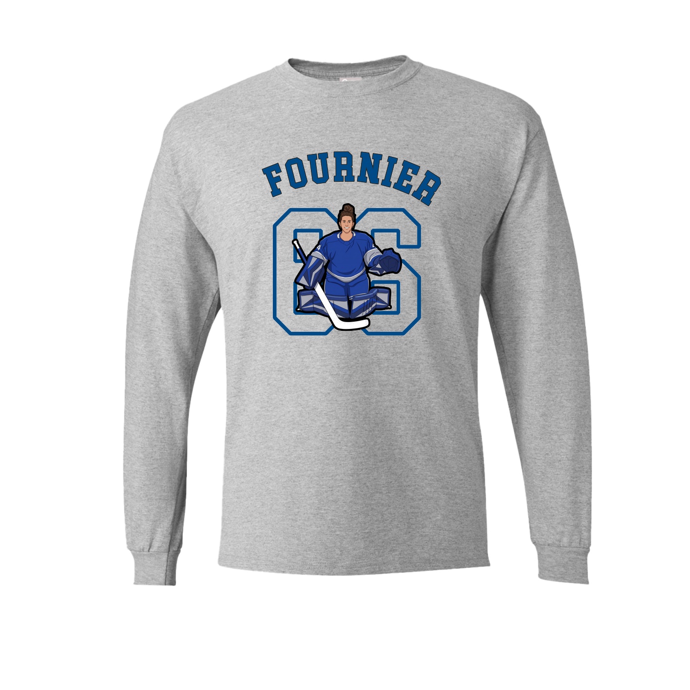 Long Sleeve Tee — Shirsey Arch in Grey