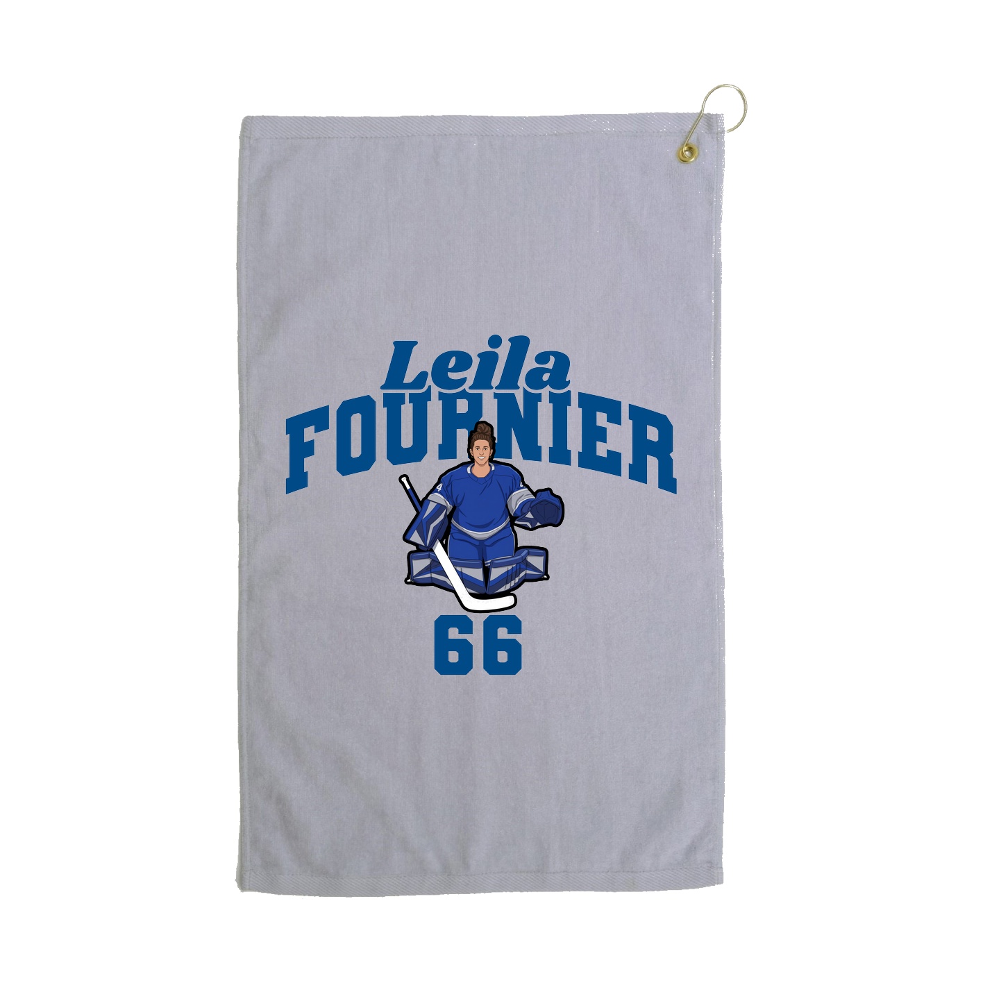Golf Towel — Signature Arch in Grey