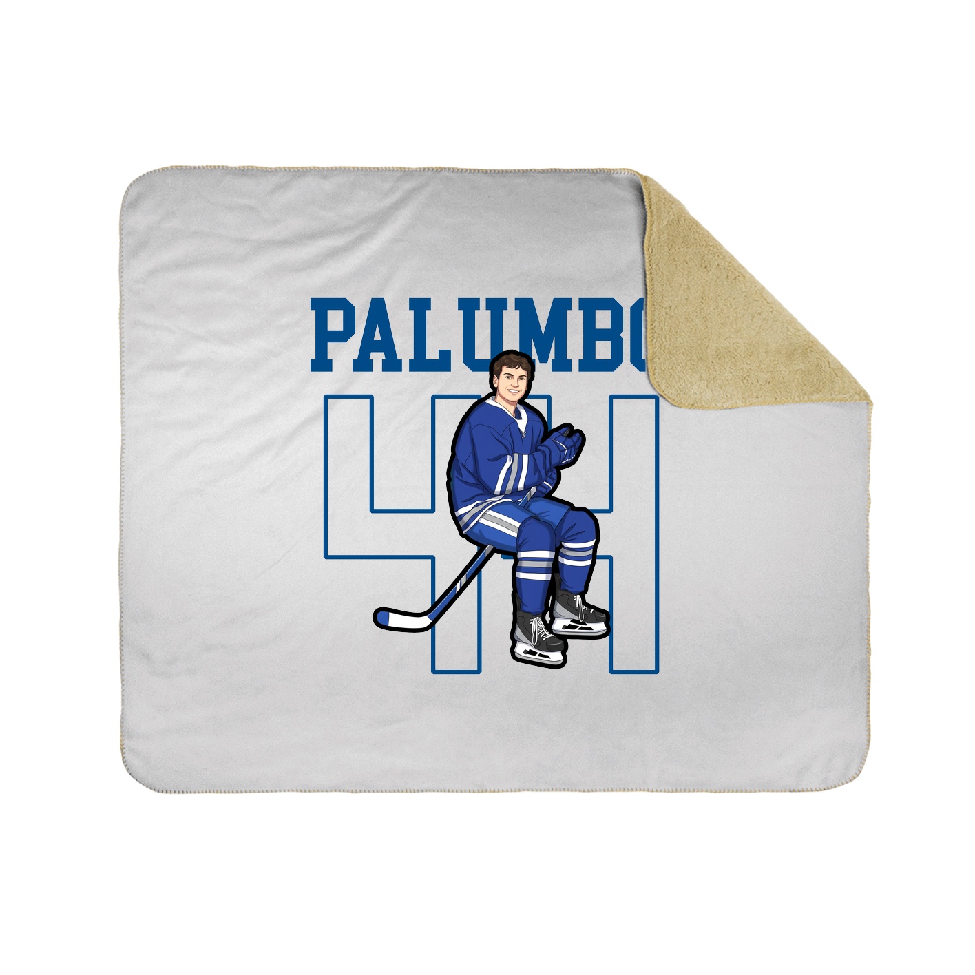 50x60 Sherpa Lined Throw Blanket