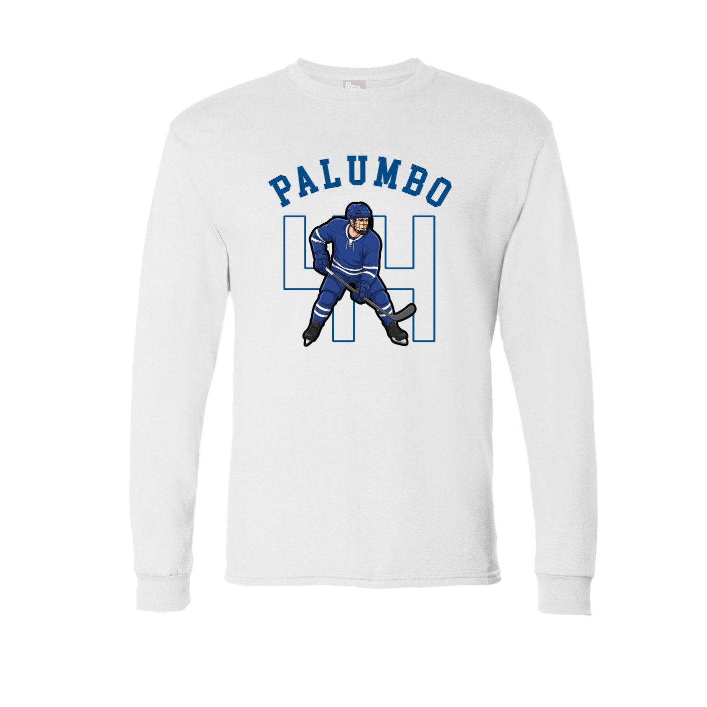 Long Sleeve Tee — Shirsey Arch in White