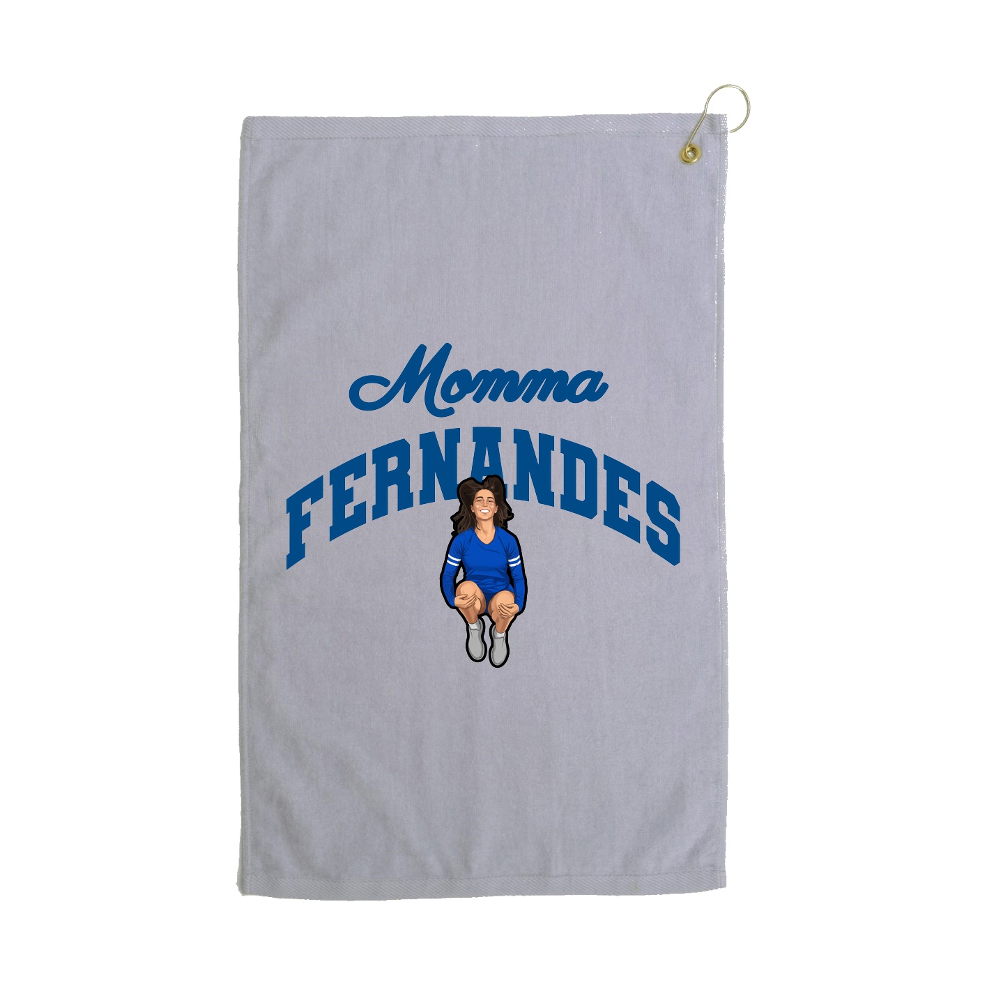 Golf Towel — Mothers Day Arch in Grey