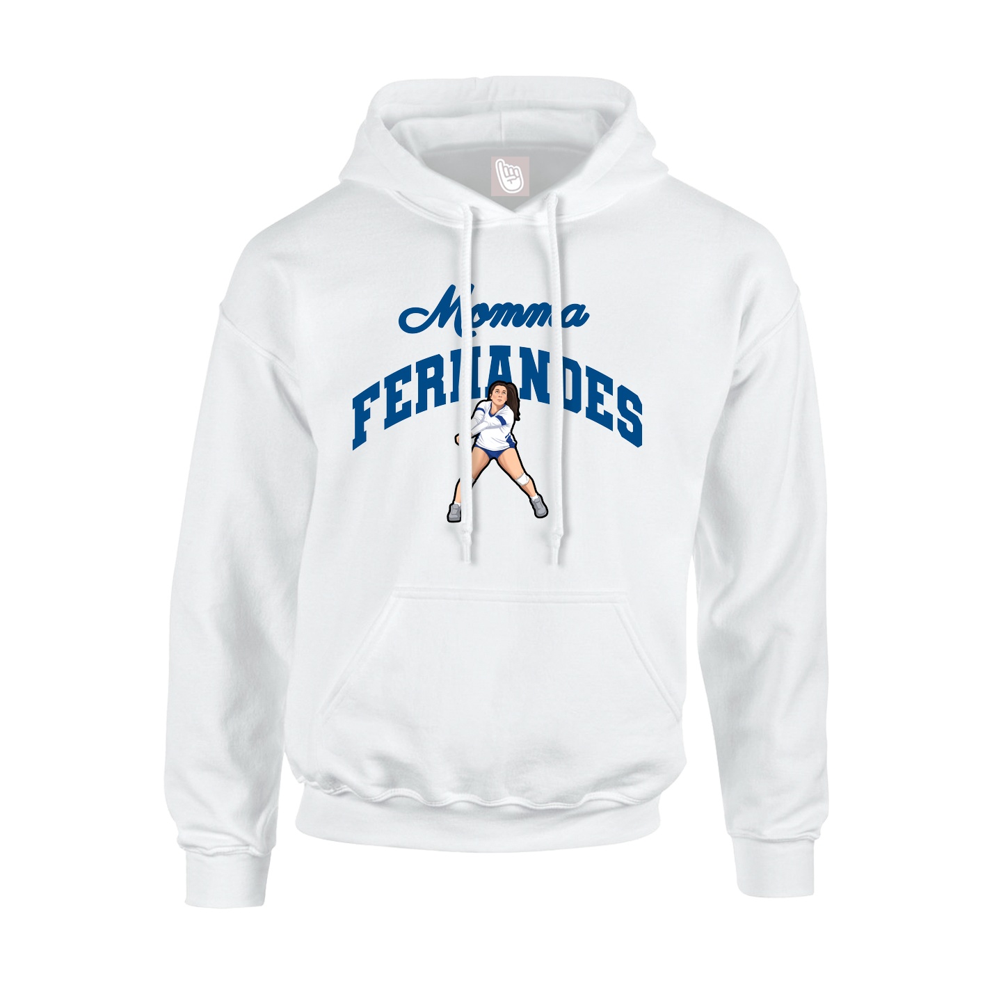 Youth Hoodie — Mothers Day Arch in White