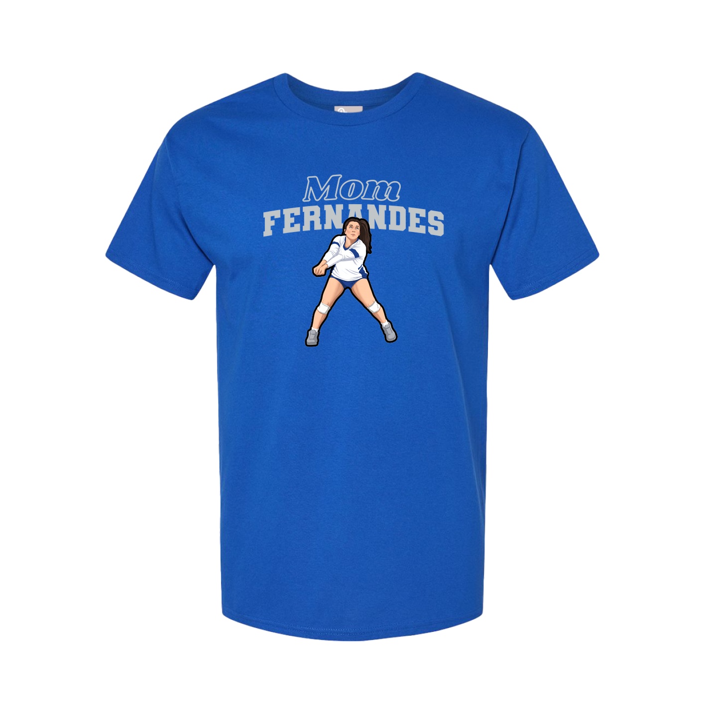 Youth Tee — Mothers Day Block in Royal