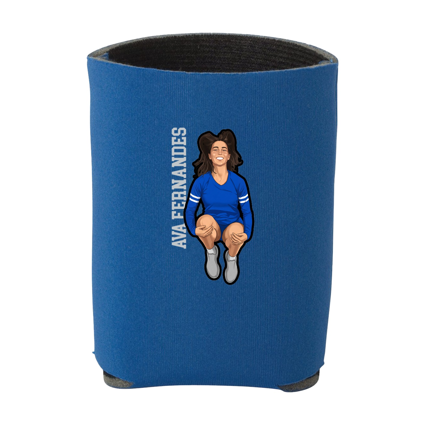 Can Holder — Name Vertical in Royal
