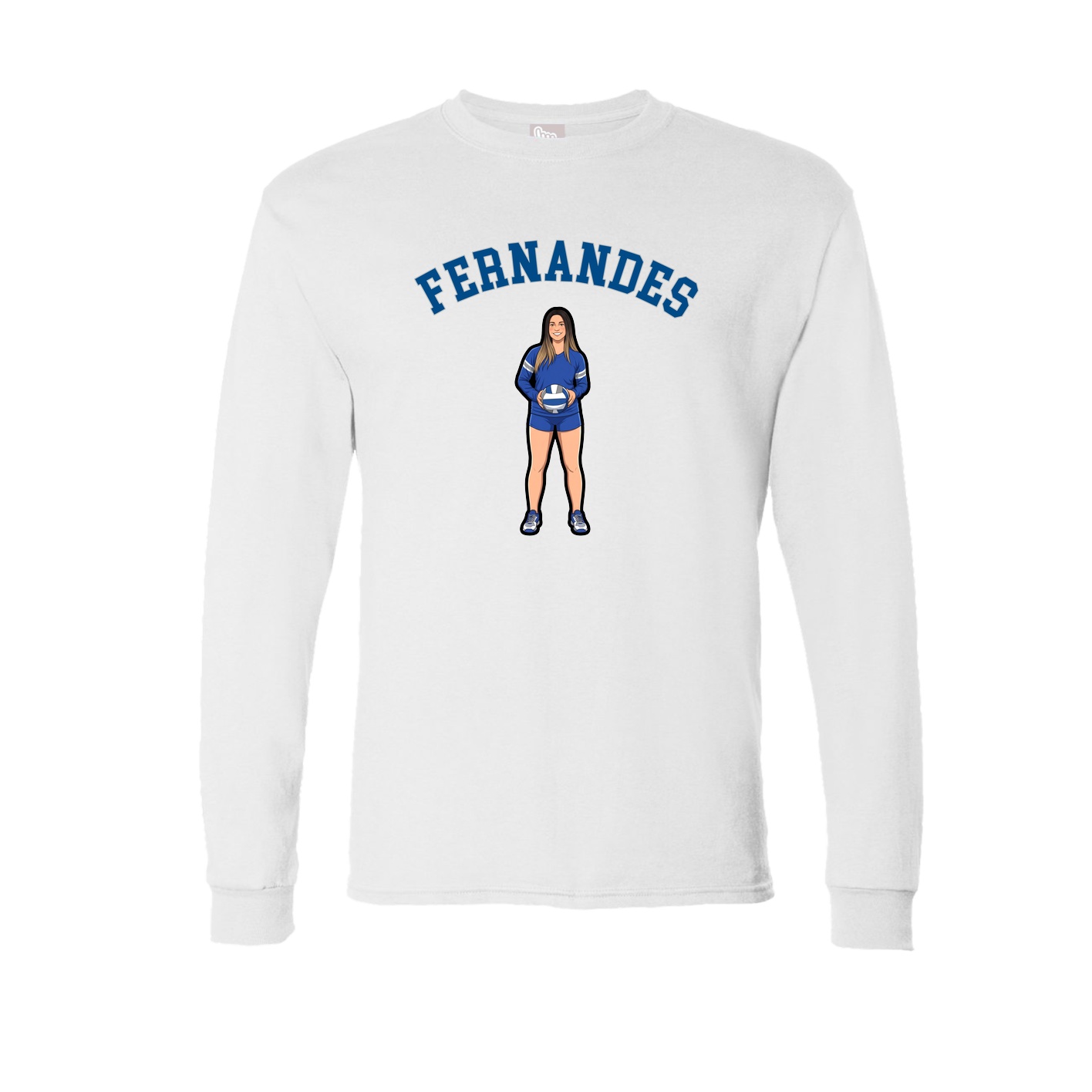 Long Sleeve Tee — Shirsey Arch in White