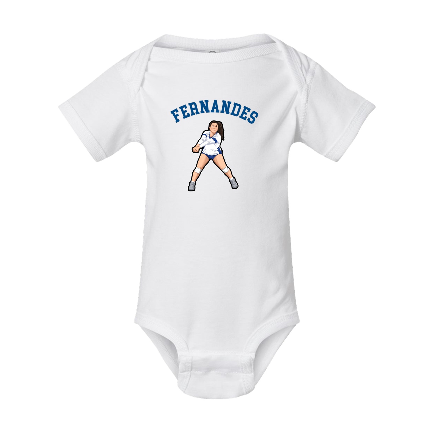 Baby Onesie — Shirsey Arch in White