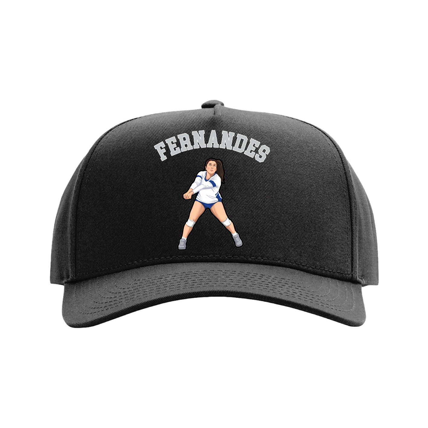Full Fabric Five-Panel Champ Cap