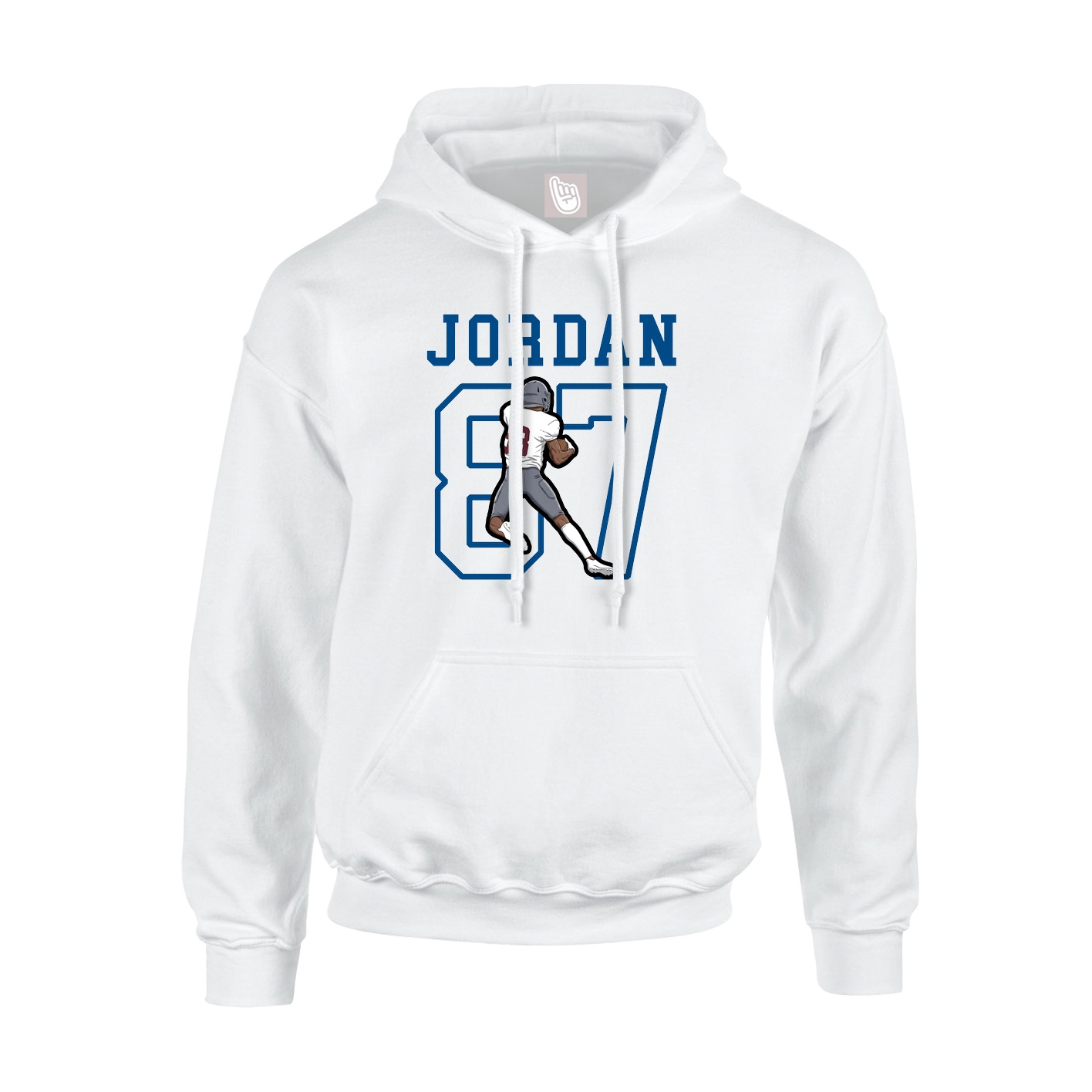 Hoodie — Shirsey in White