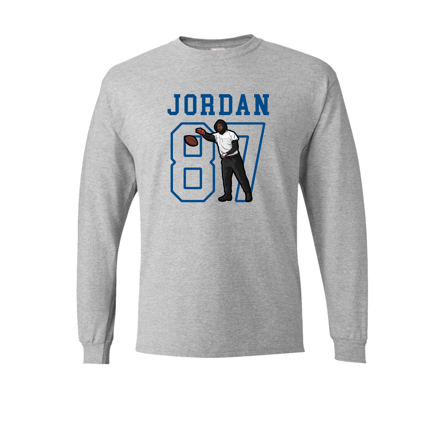 Long Sleeve Tee — Shirsey in Grey
