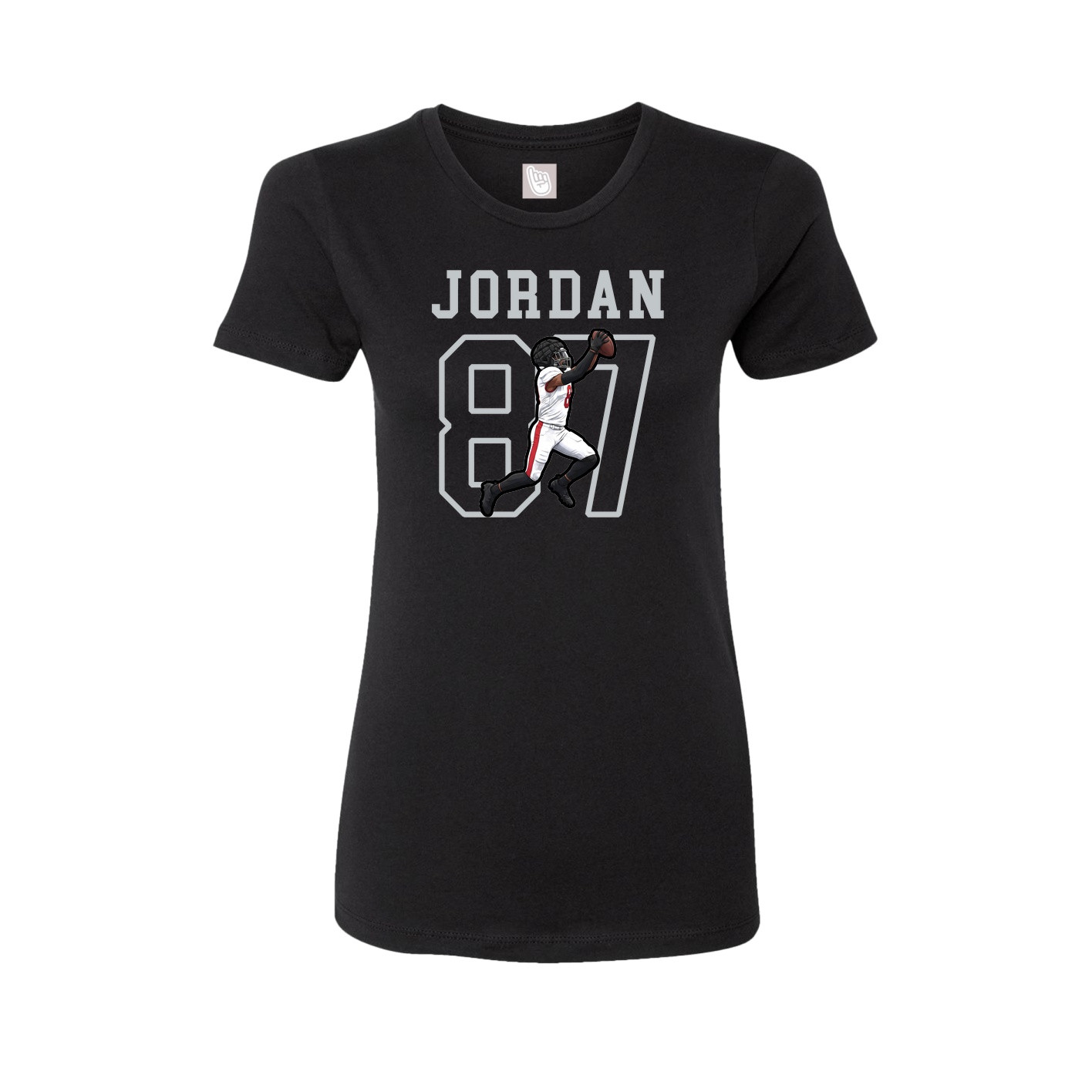 Fitted Women's Tee — Shirsey in Black